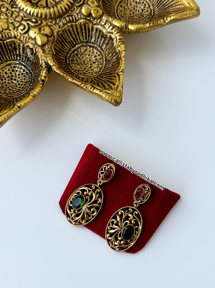Image of Gold Polish Earrings