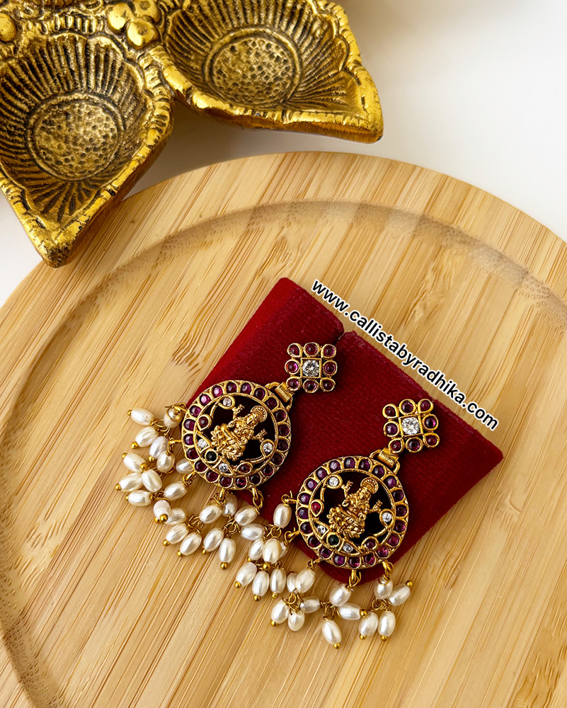 Image of Guttupusalu Nakshi Earrings