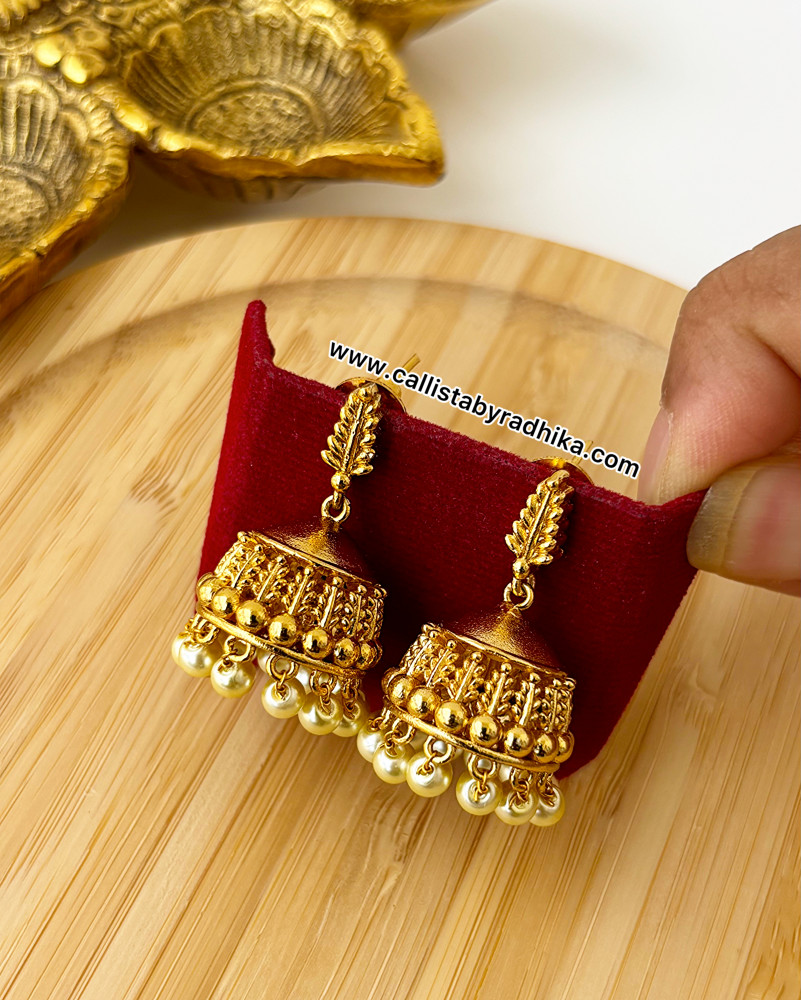 Image of Gold Polish Earrings