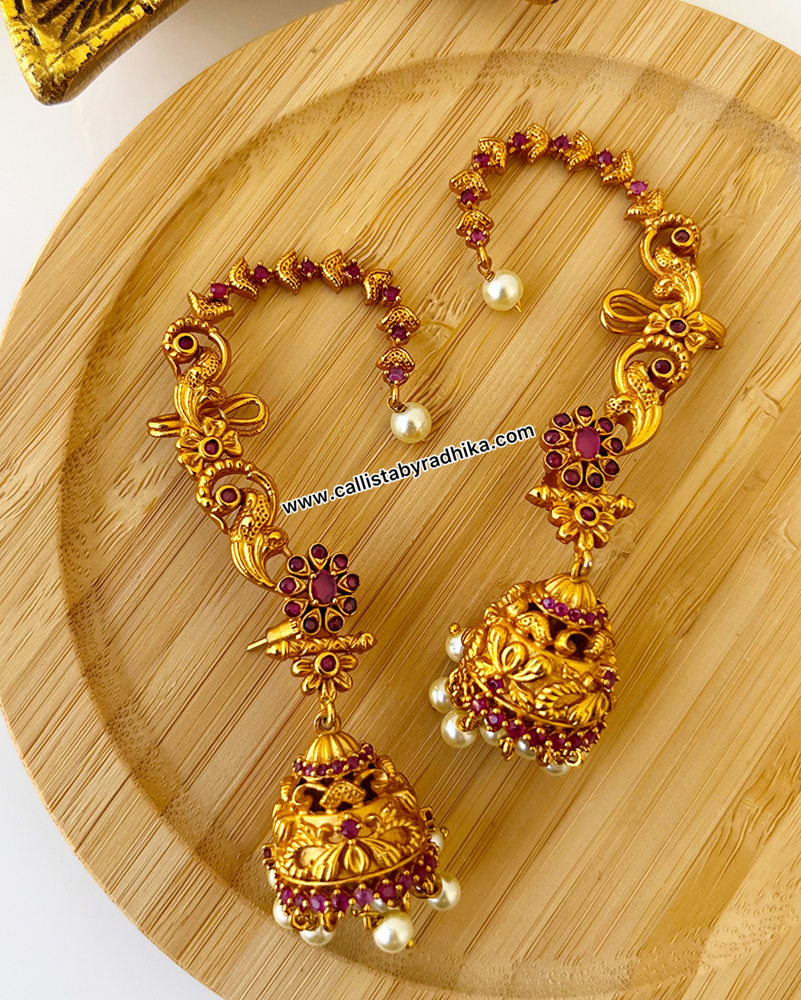 Earcuff Jhumkas