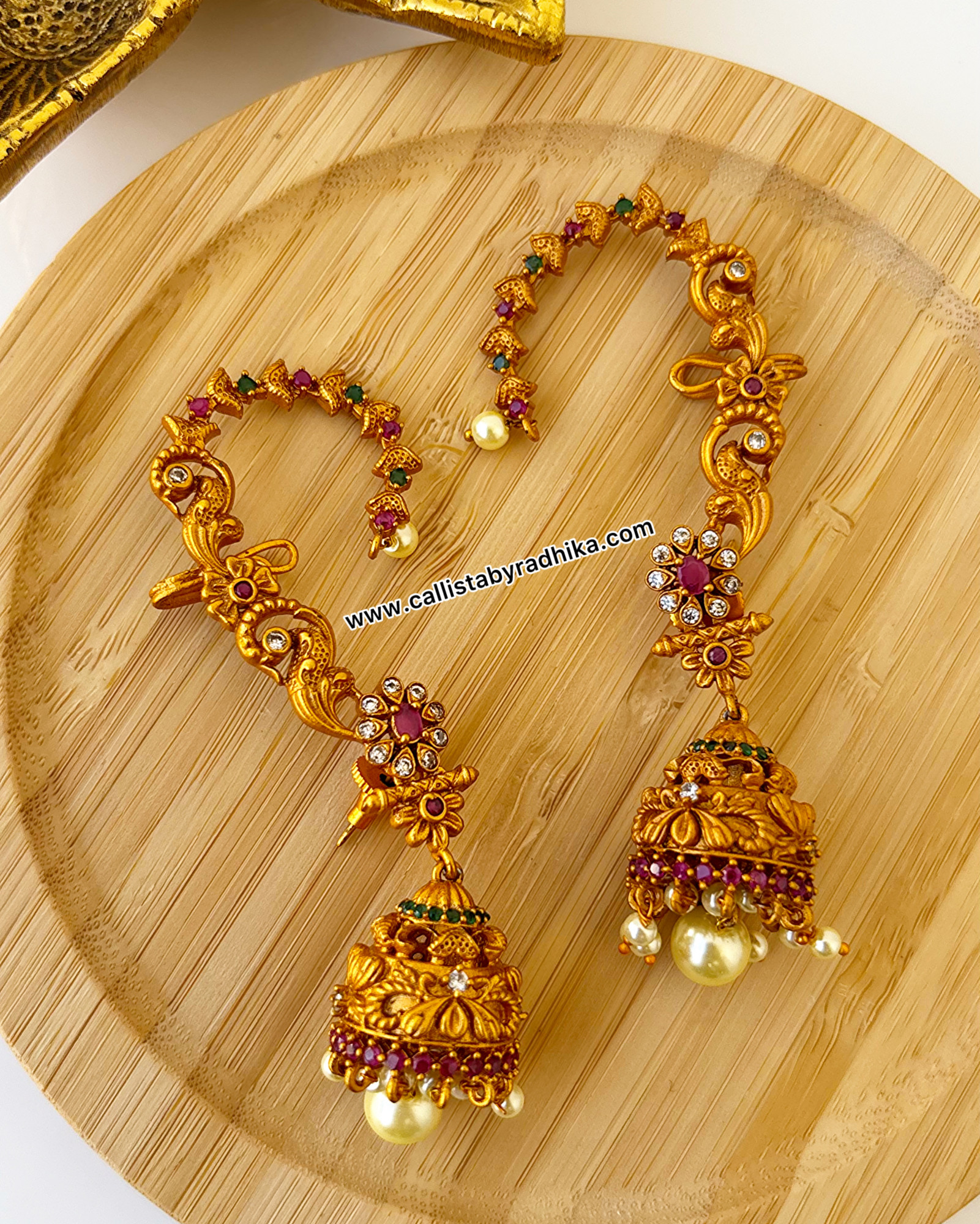 Earcuff Jhumkas