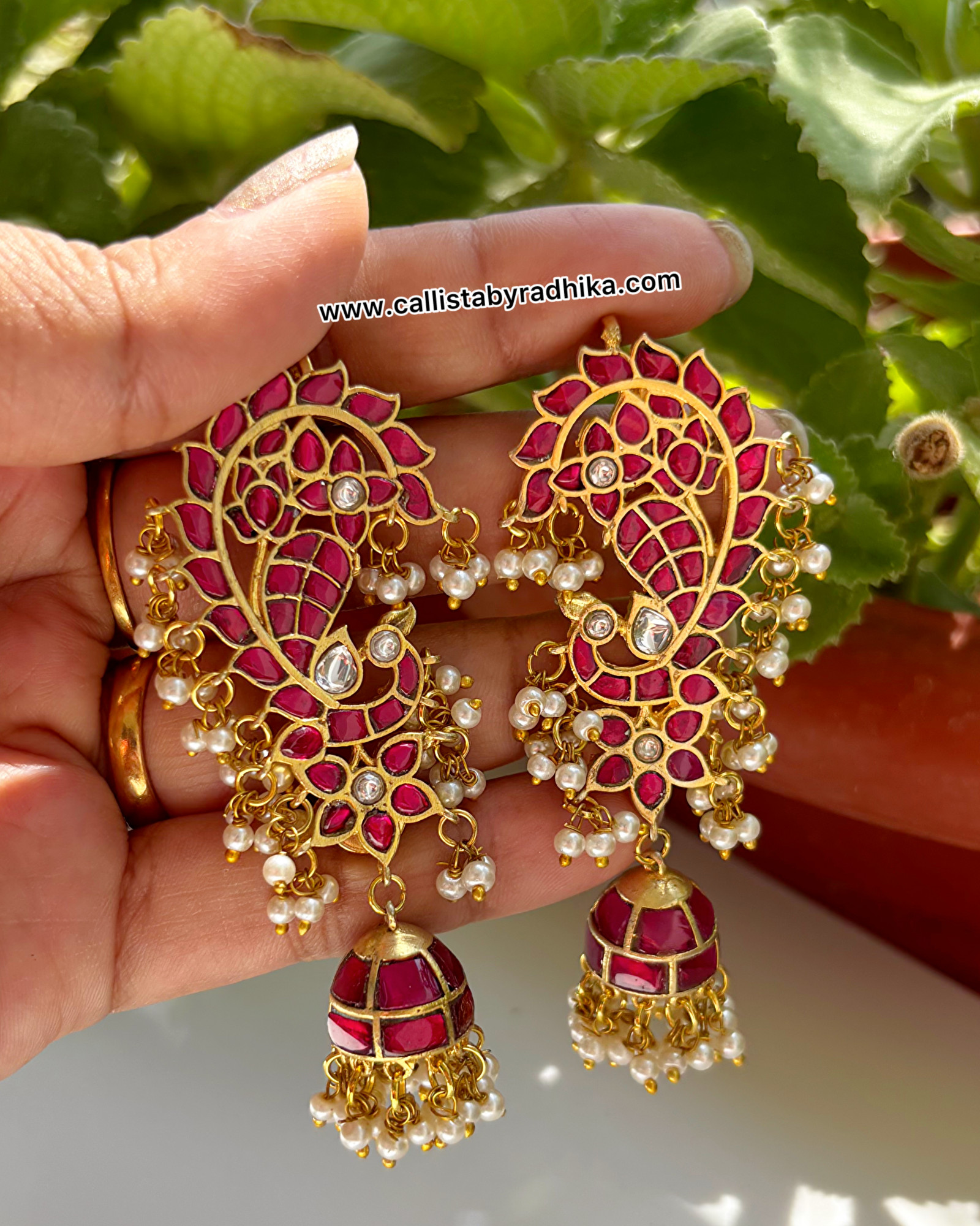 Jadau Earcuff Jhumka