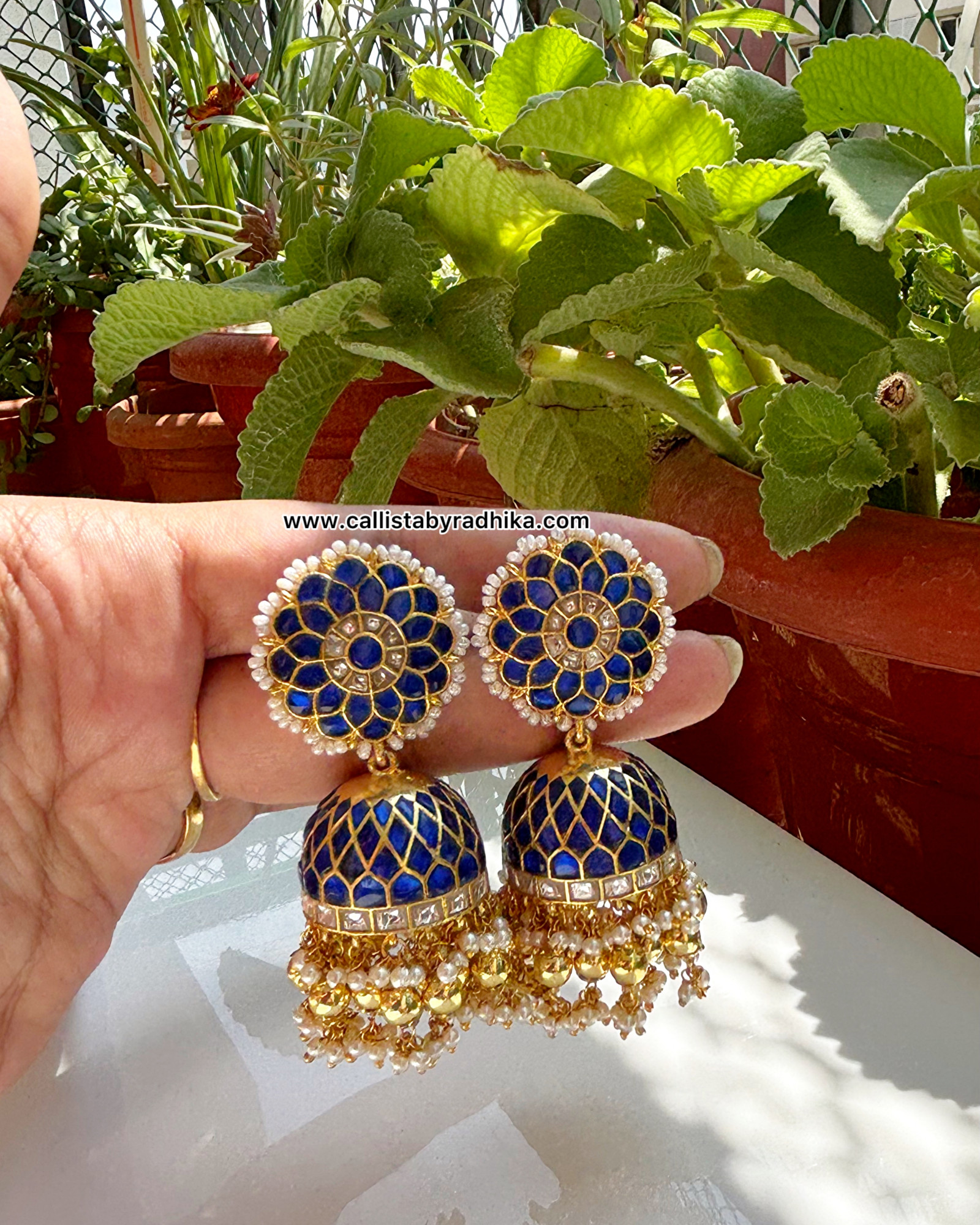Jadau Jhumka