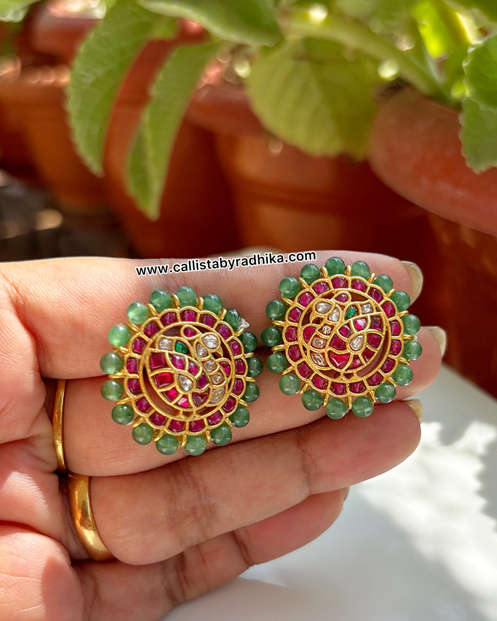 Jadau Jhumka