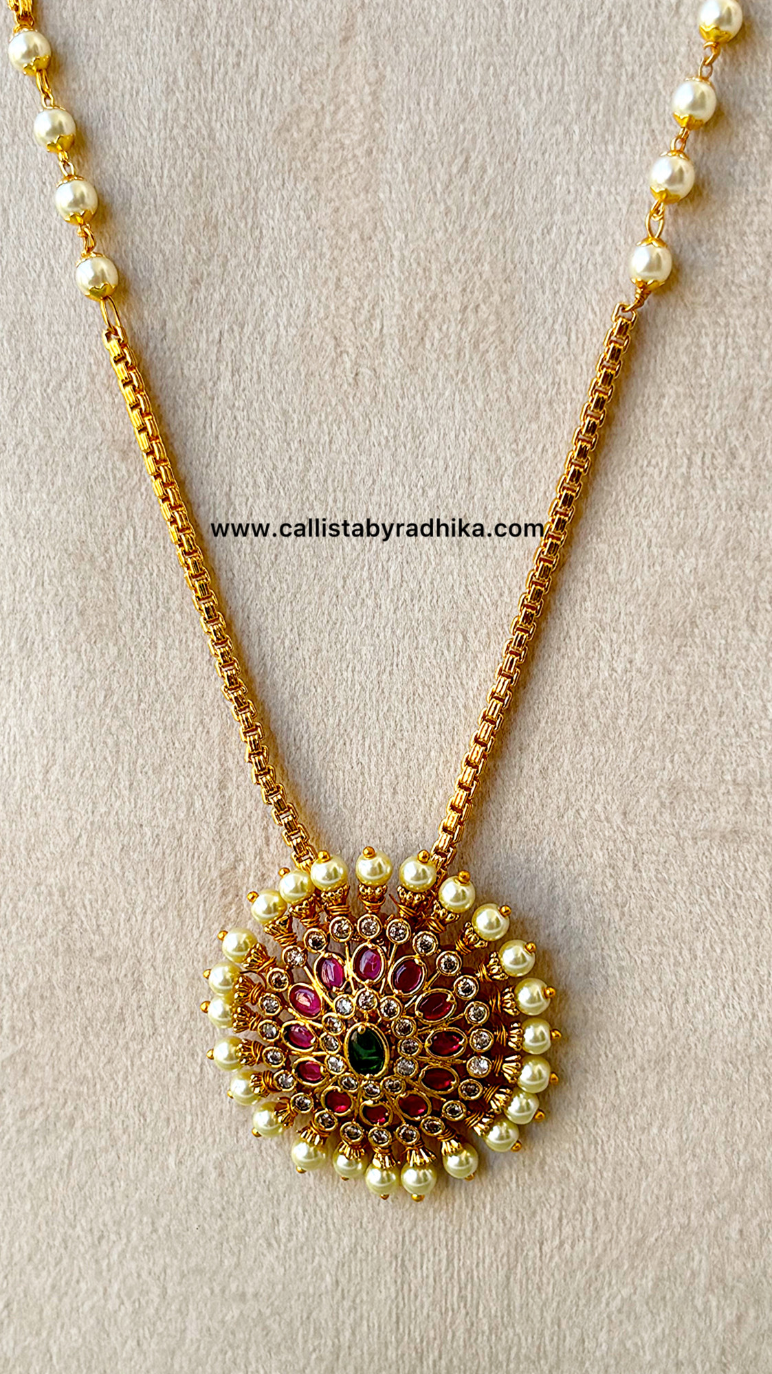 Pearl Chain Pendant