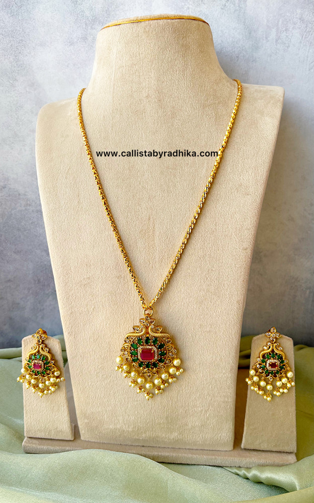 Image of Long Chain Pendant