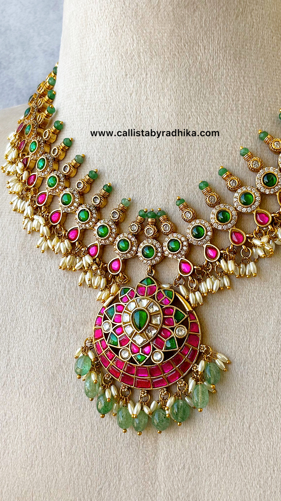 Jadau Necklace Set