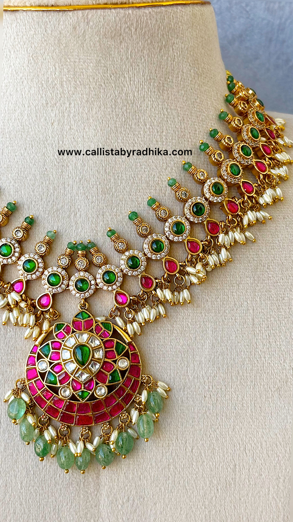 Jadau Necklace Set