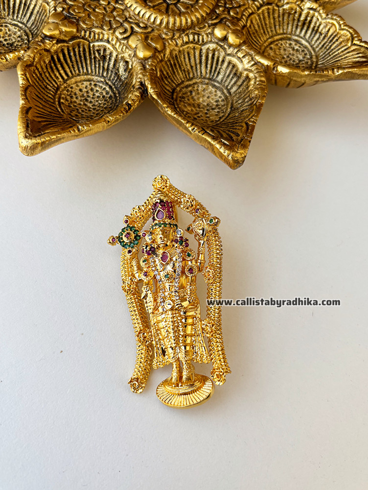 Image of Perumal Gold Polish Pendant (GPP-015)