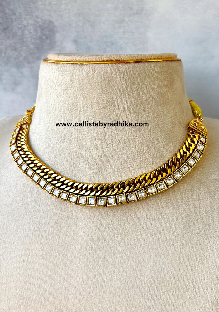Image of Jadau Jalebi Necklace