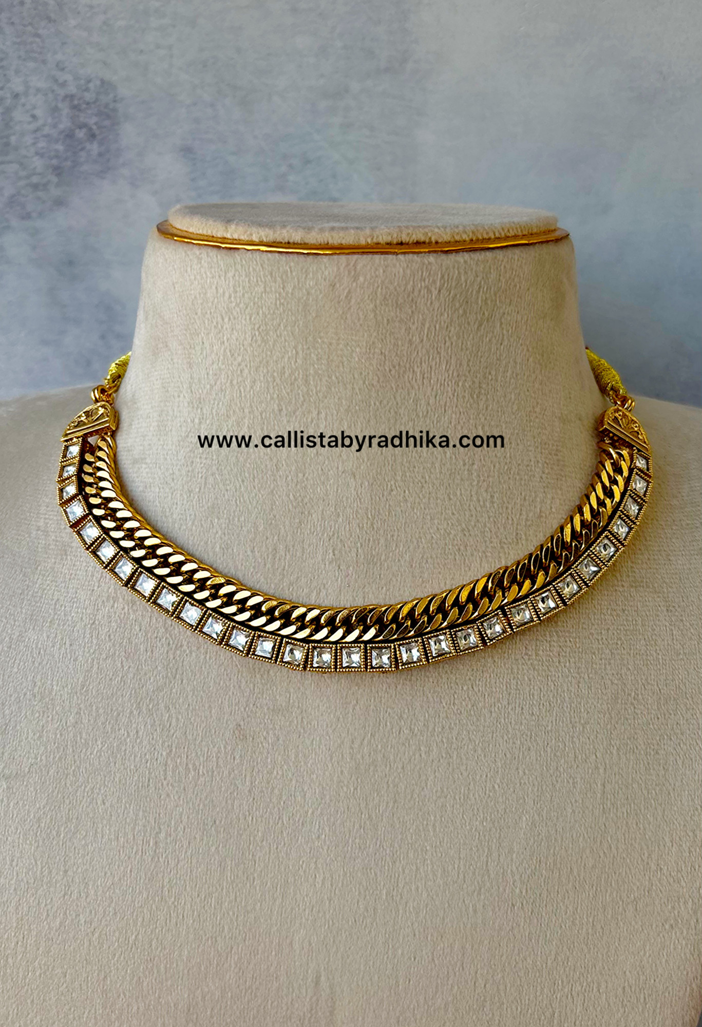 Jadau Jalebi Necklace