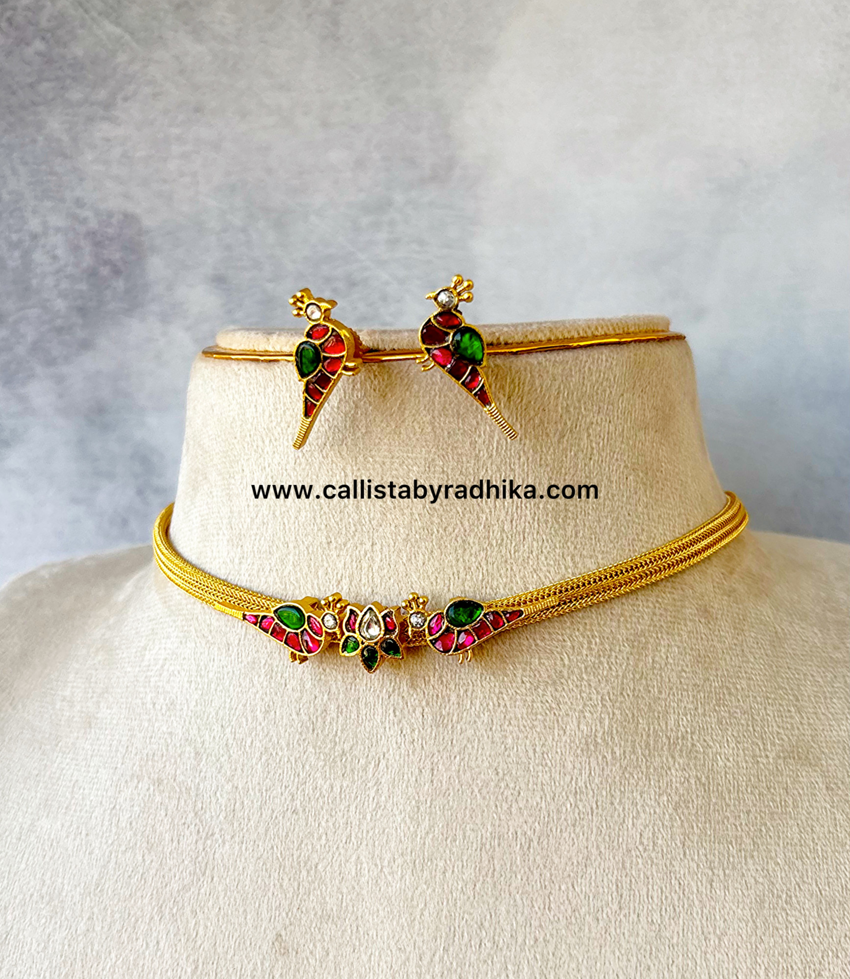 Jadau Bird Choker