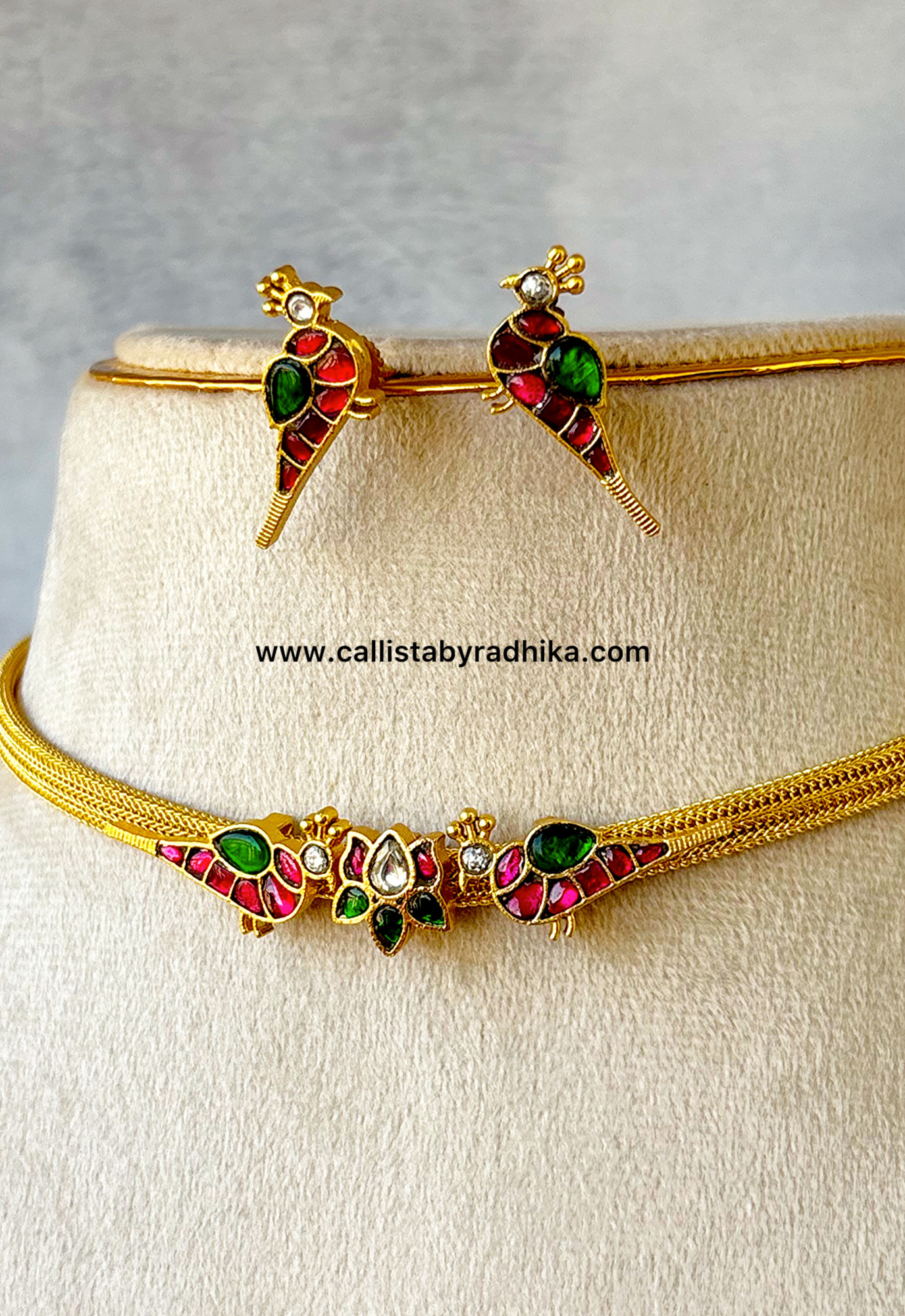 Jadau Bird Choker