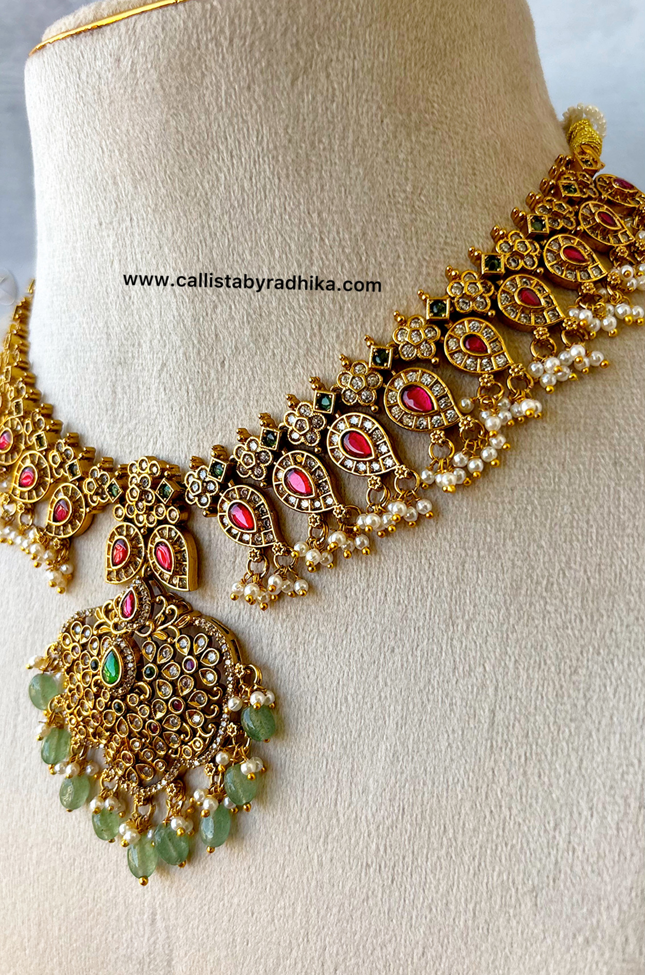 Jadau AD Necklace