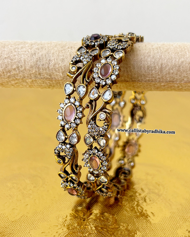 Image of Victorian Bangle-Purple