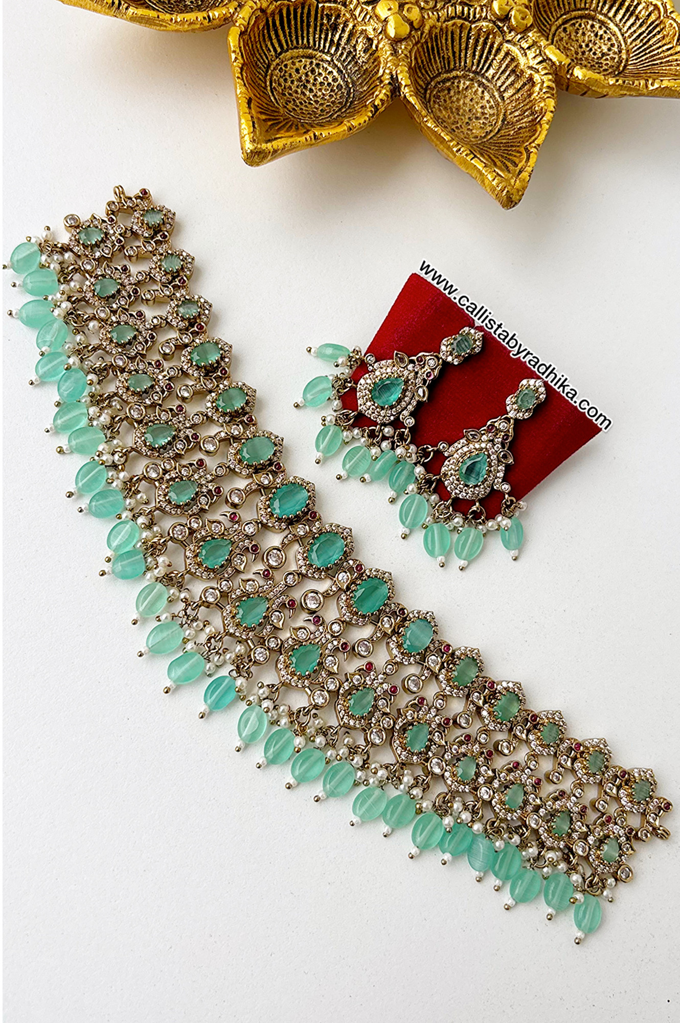 Bridal Stone Choker