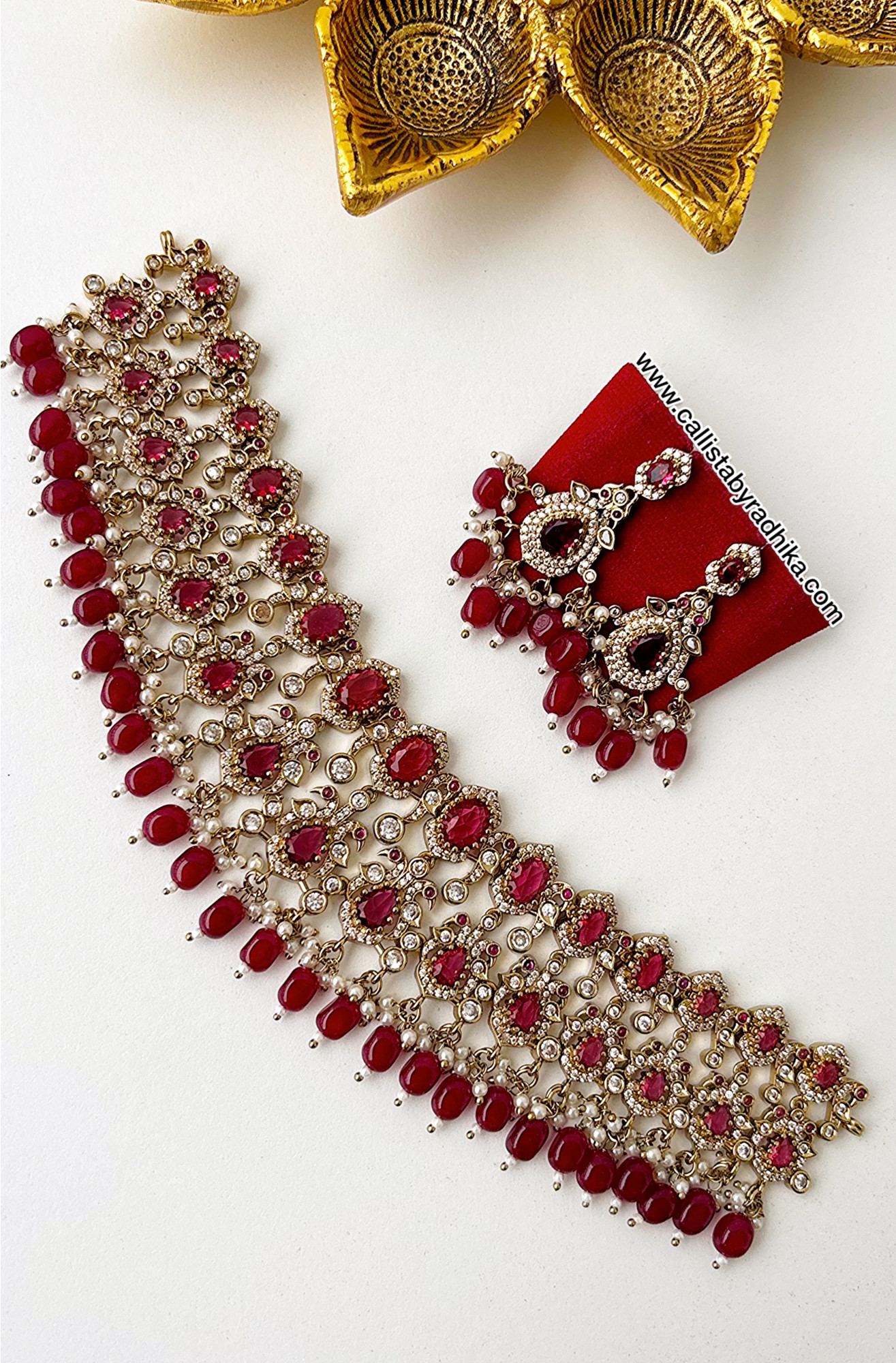 Bridal Stone Choker