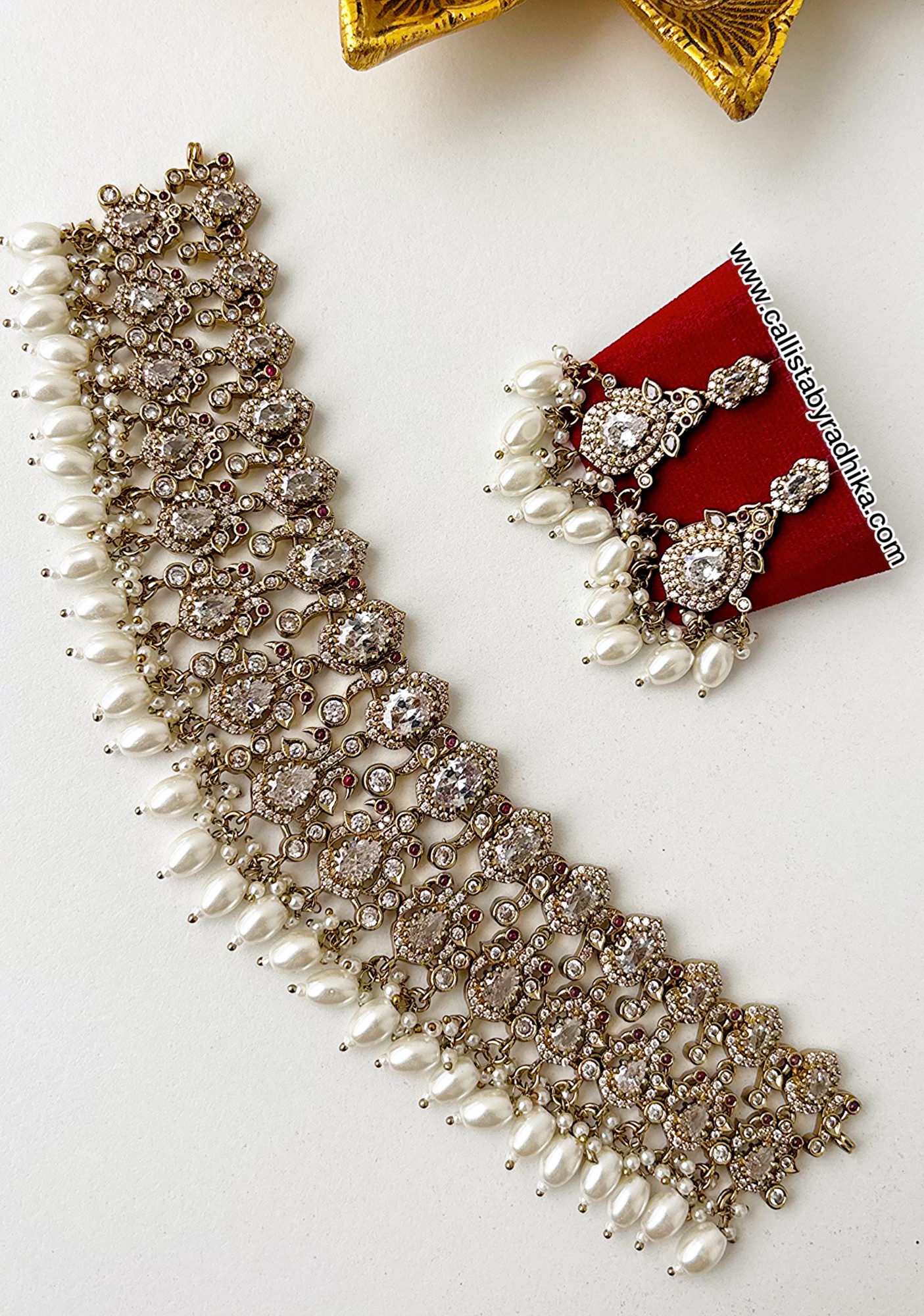 Bridal Stone Choker