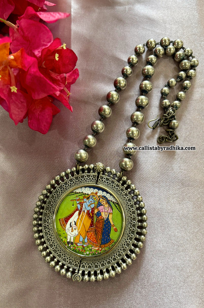 Image of Photo Charm Long Neckpiece