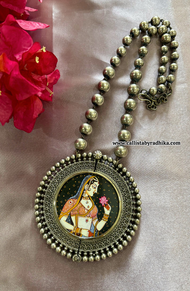 Image of Photo Charm Long Neckpiece