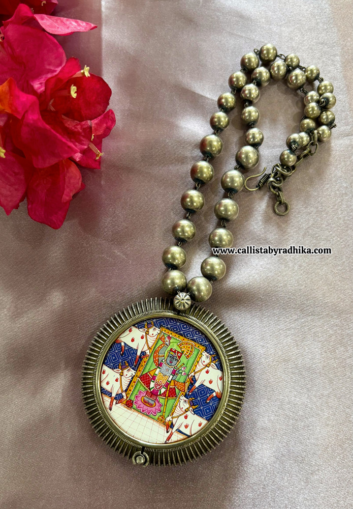 Image of Photo Charm Long Neckpiece