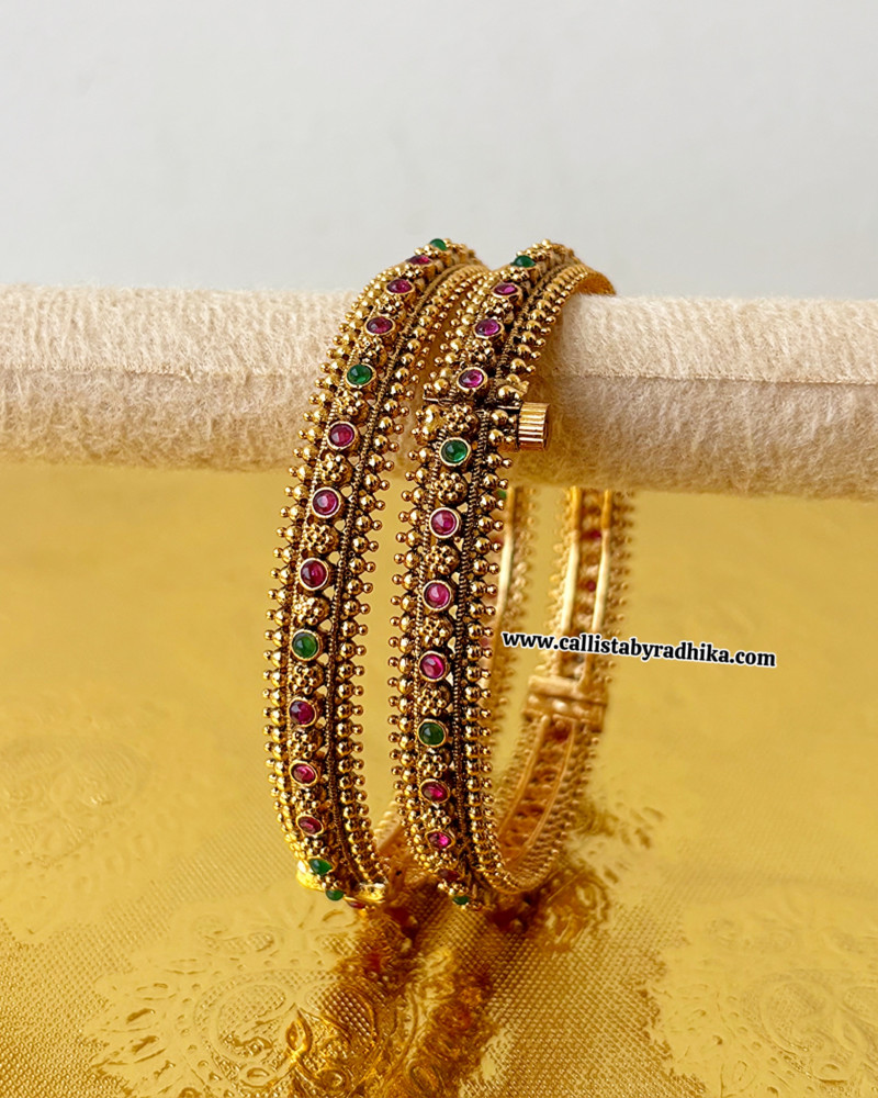 Image of Copper Gold Polish Bangle