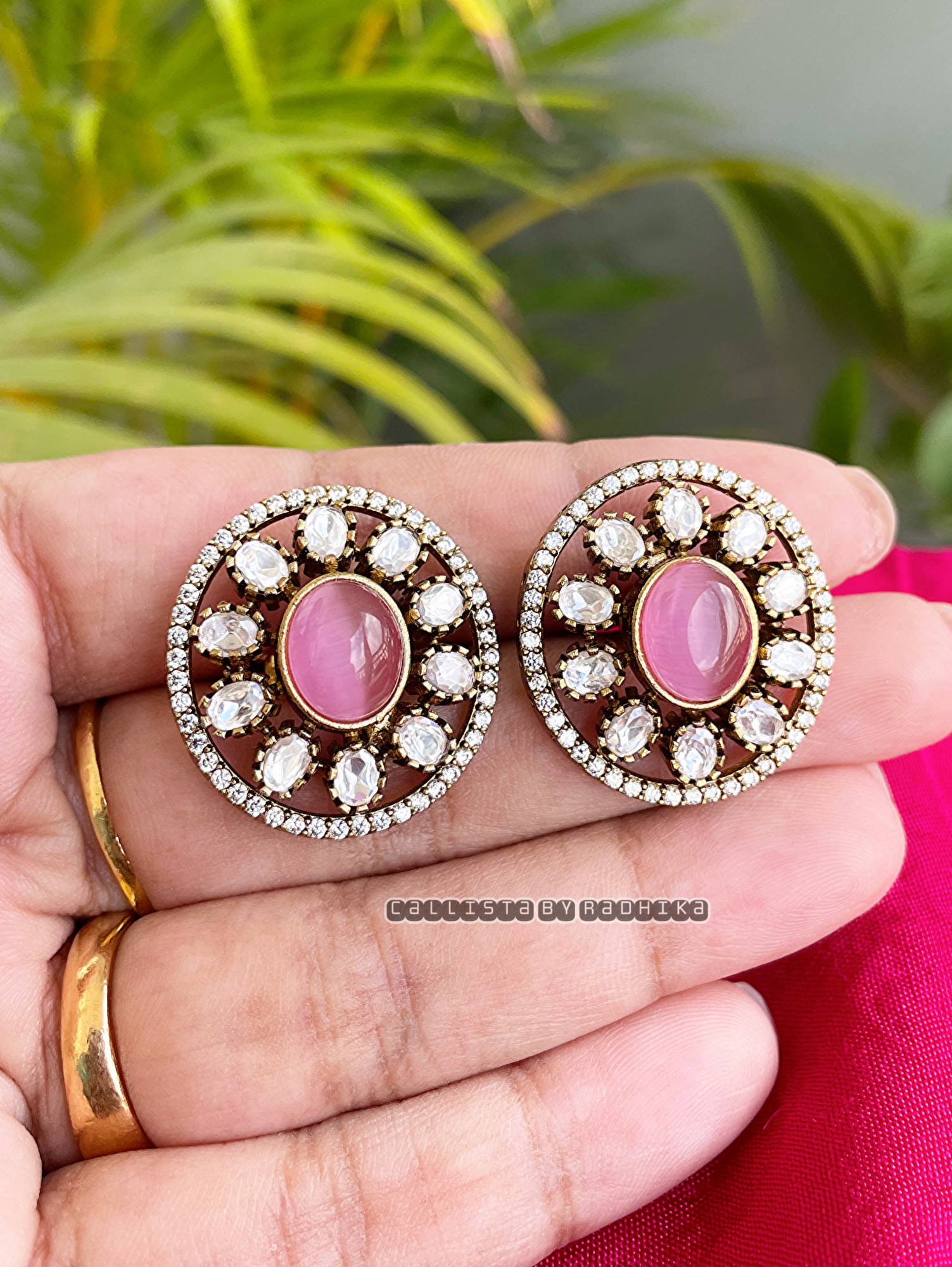 Moissanite Earring (ME-022)