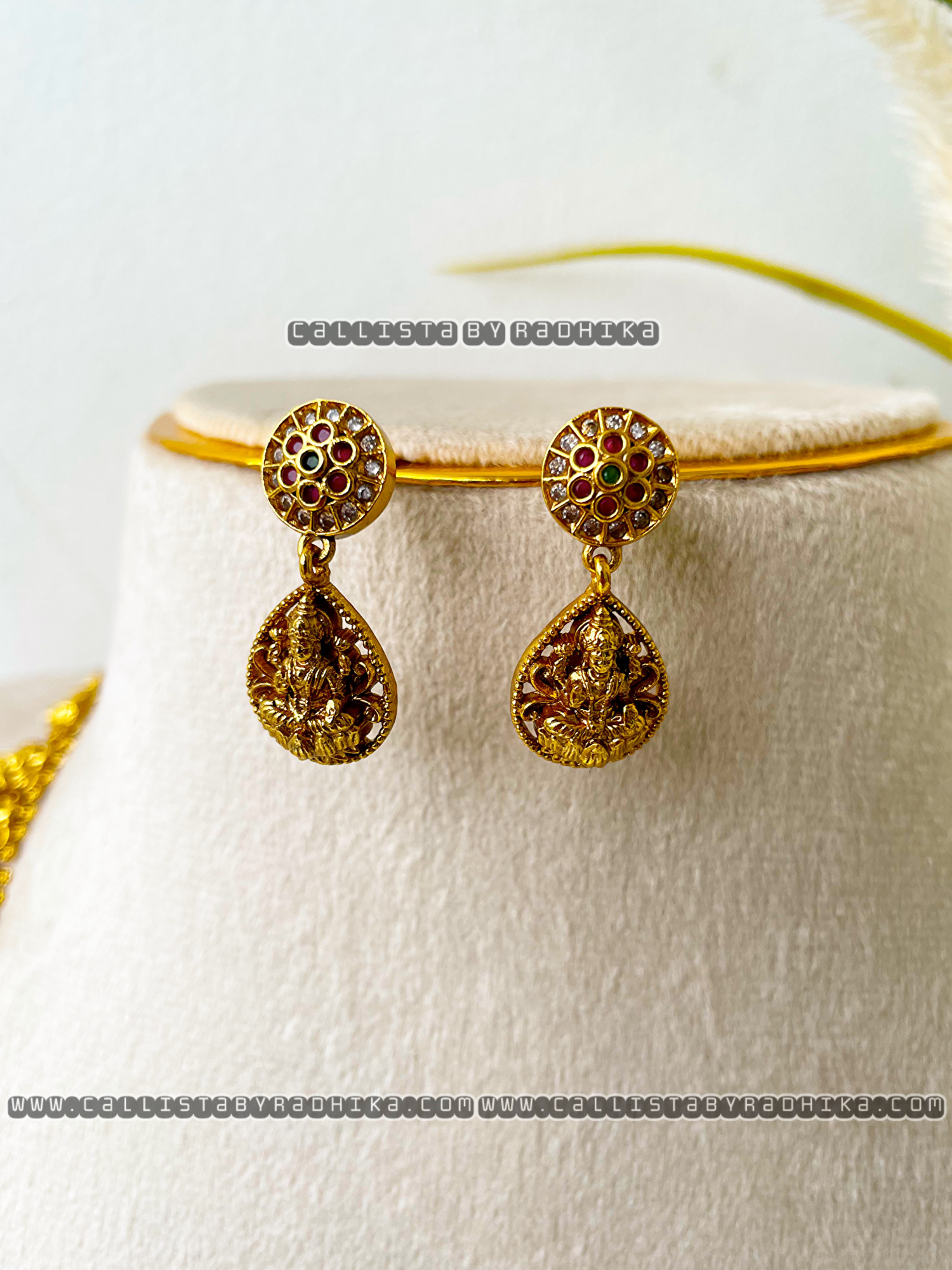 Gold Polish/Temple Neckpiece (GPN-127)
