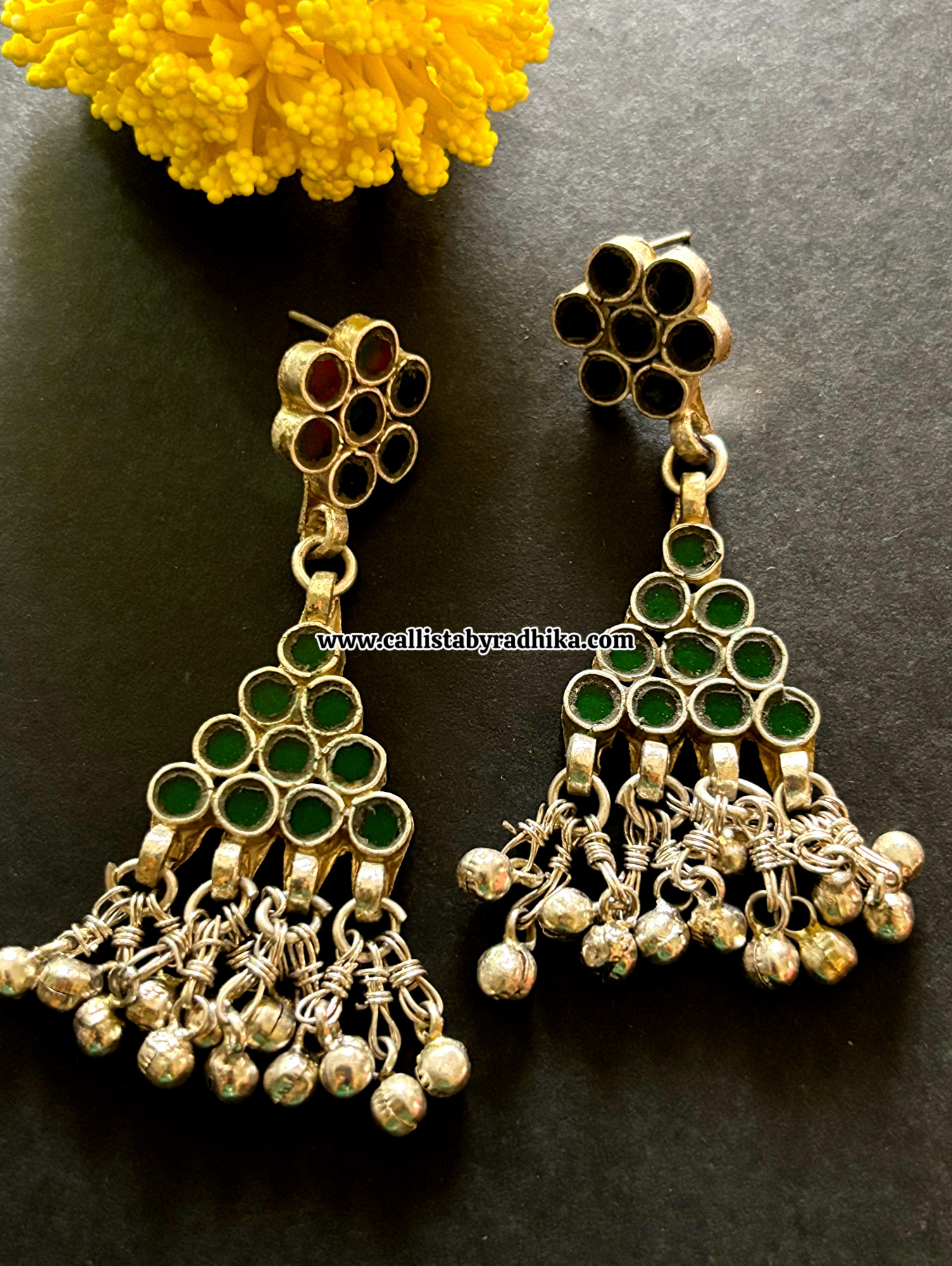 Real Glass Earrings
