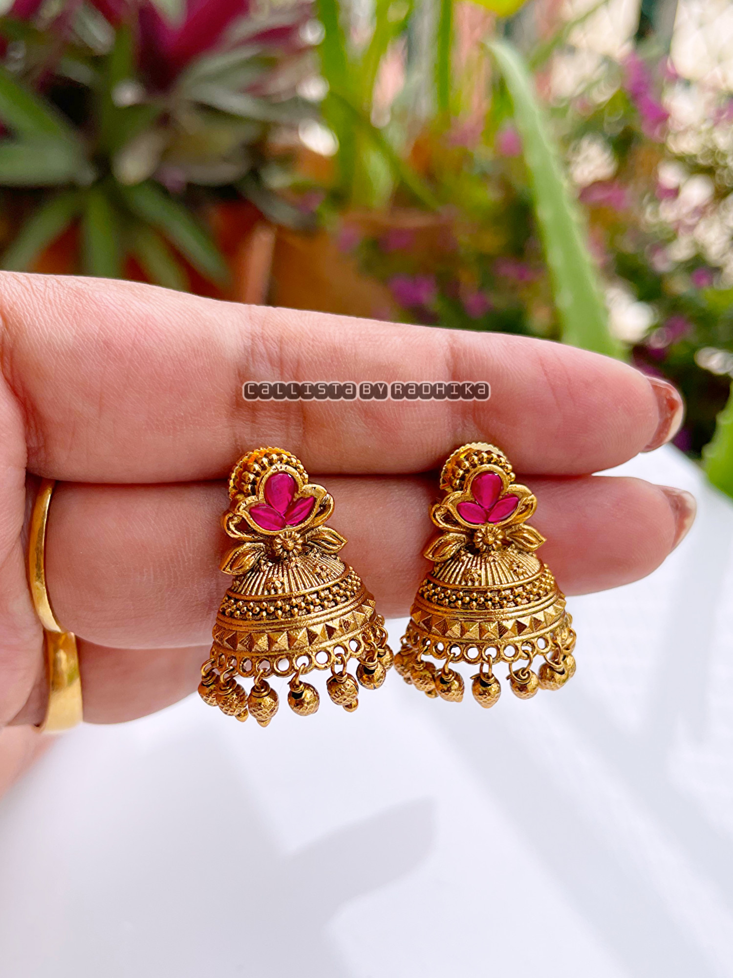 Jadau Kundan Earrings (JDE-056)
