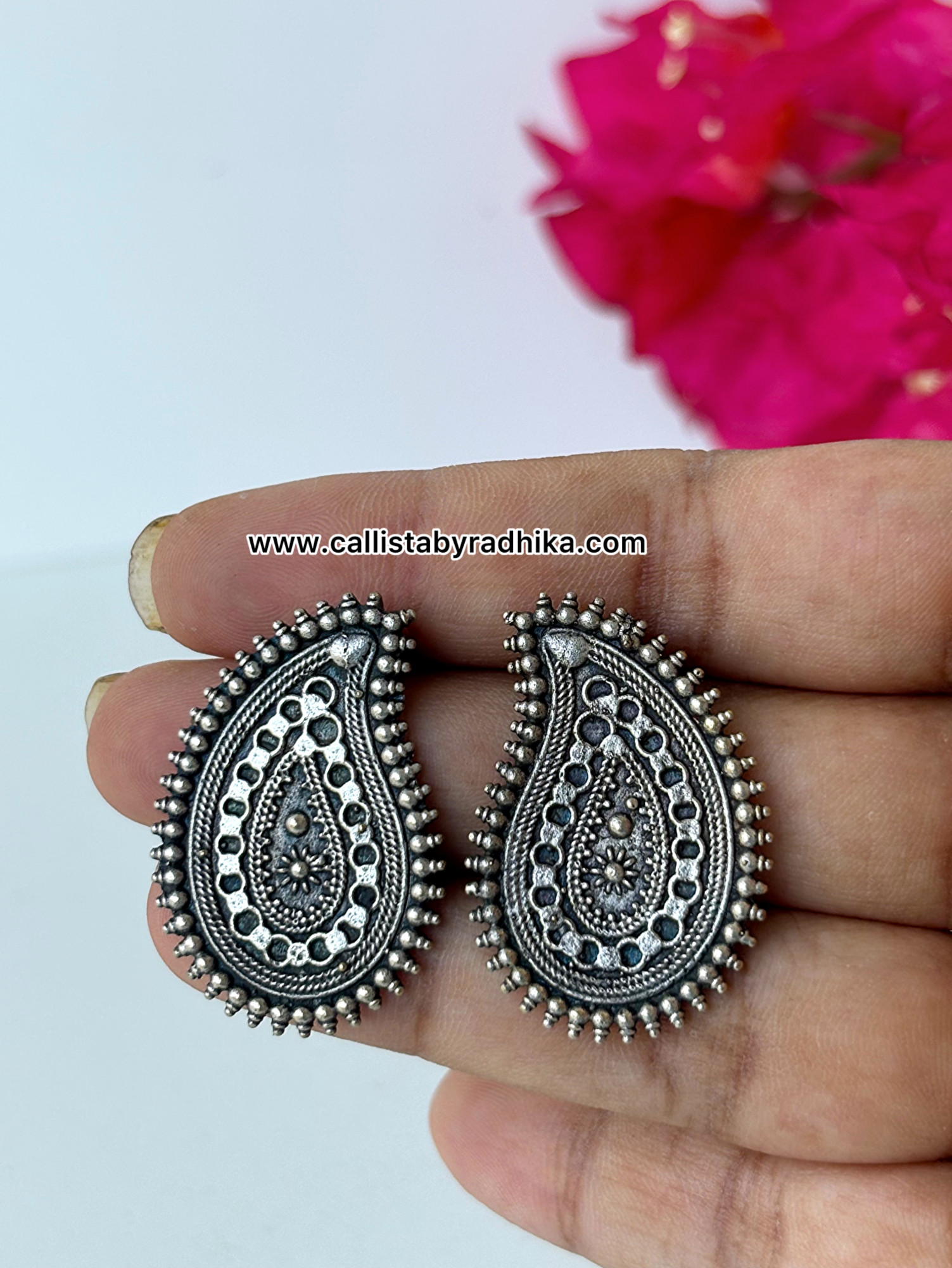 Silver Replica Earring (SRE-061)
