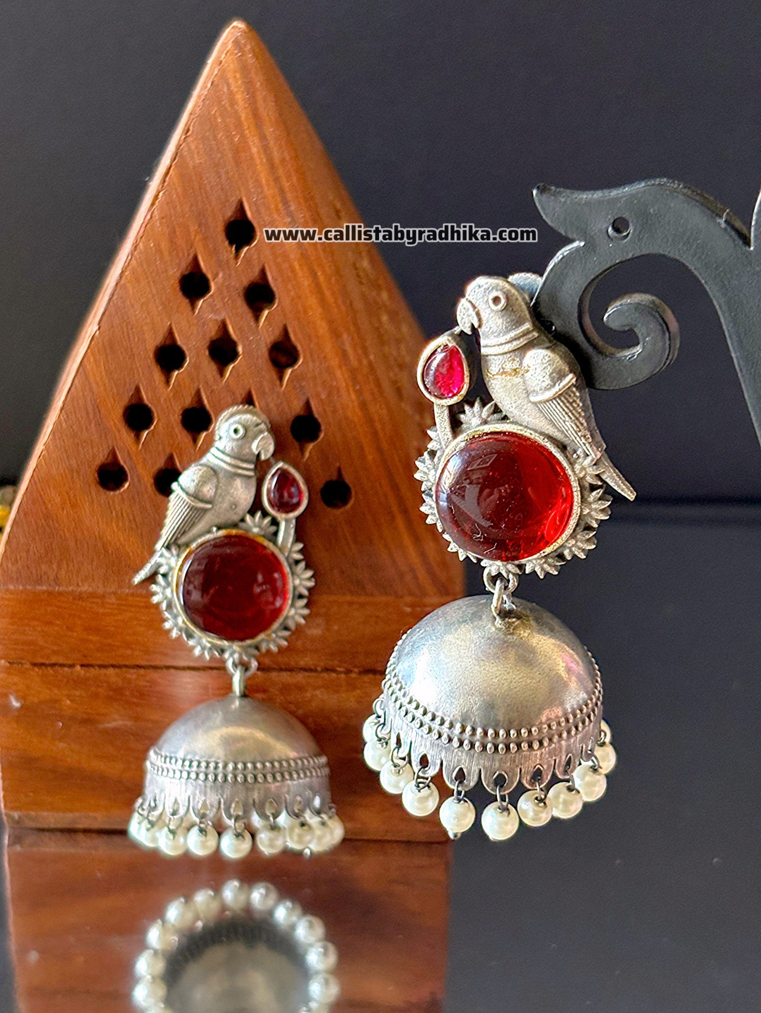 Silver Replica Jhumka