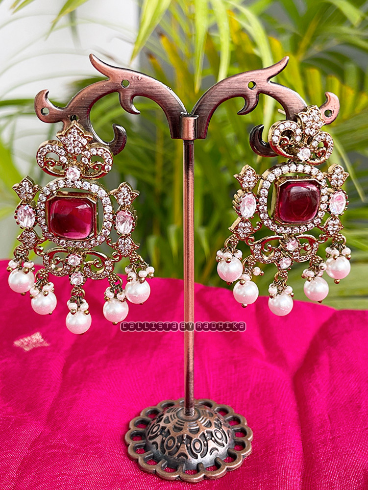 Image of Moissanite Earring (3 Colors)