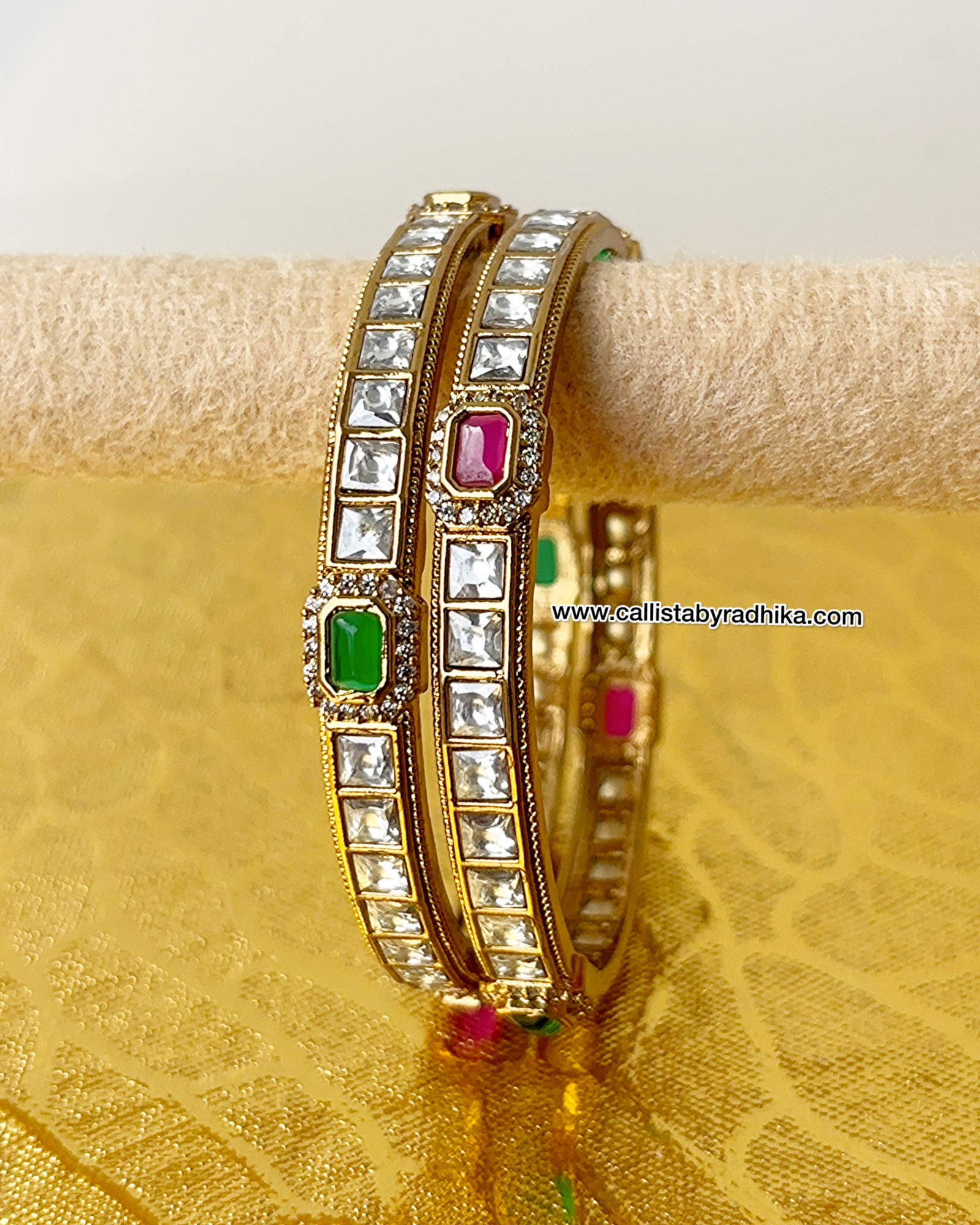 Jadau Stone Bangle