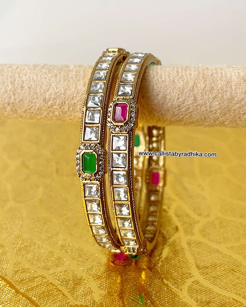 Image of Jadau Stone Bangle