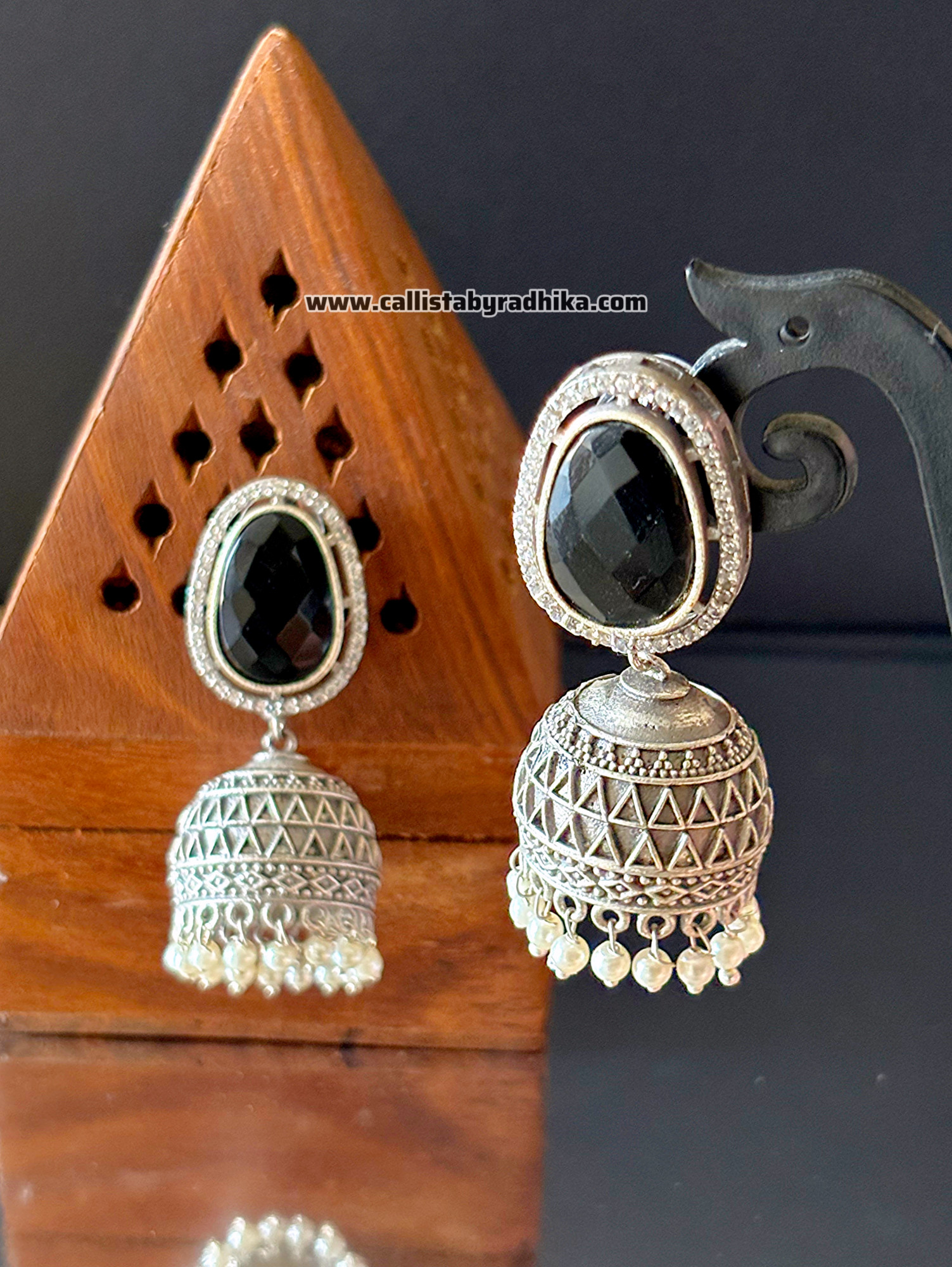 Silver Replica Jhumka