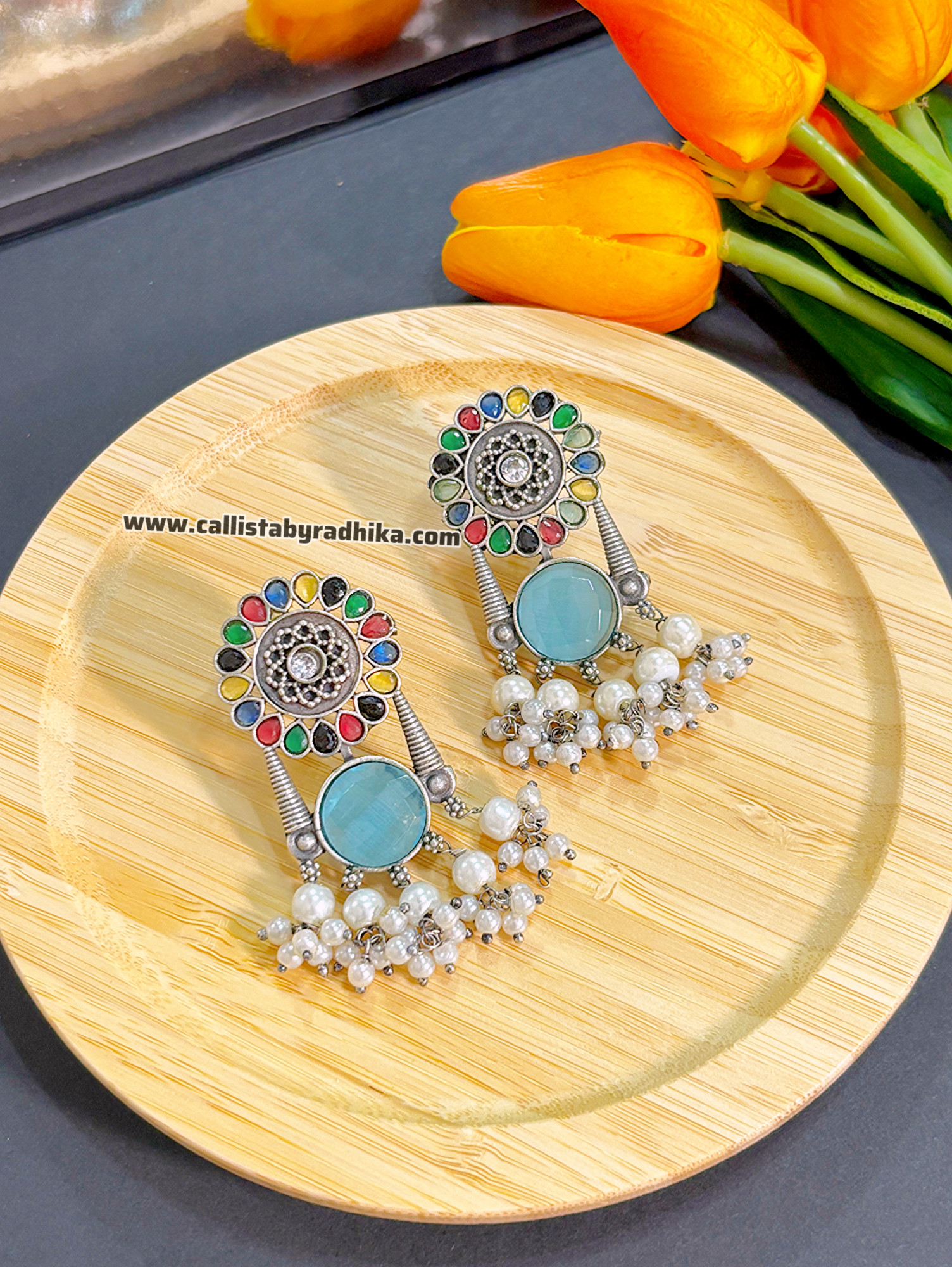 Silver Replica studs