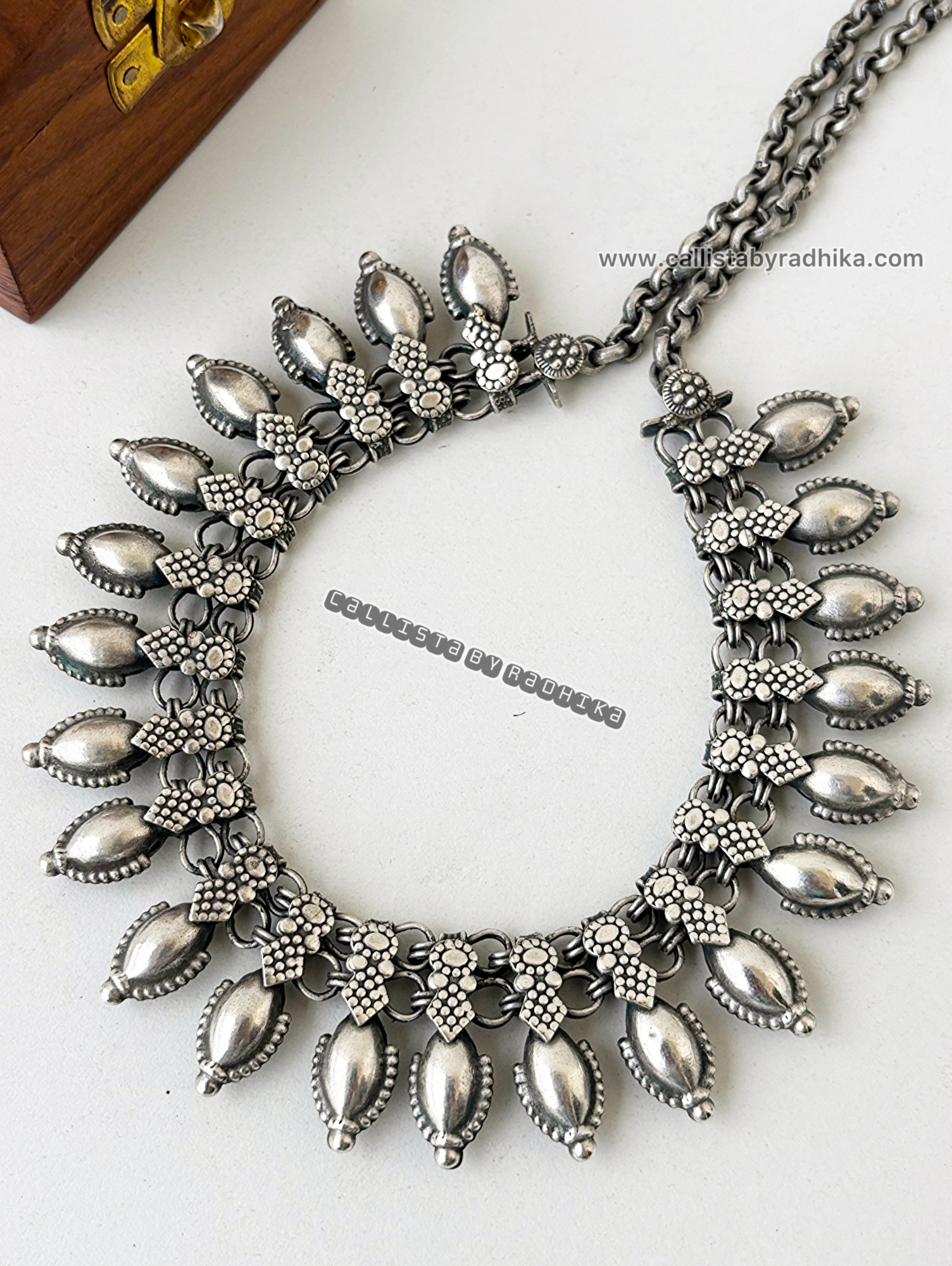 Solid Silver Neckpiece (SSN-048)