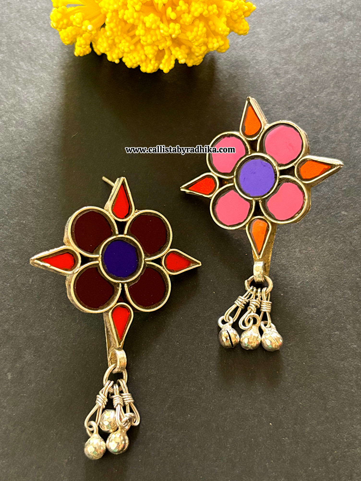 Real Glass Earrings