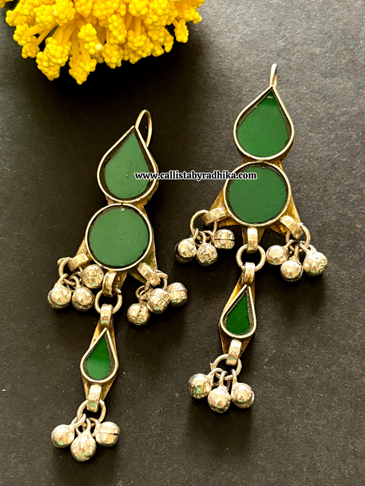 Real Glass Earrings