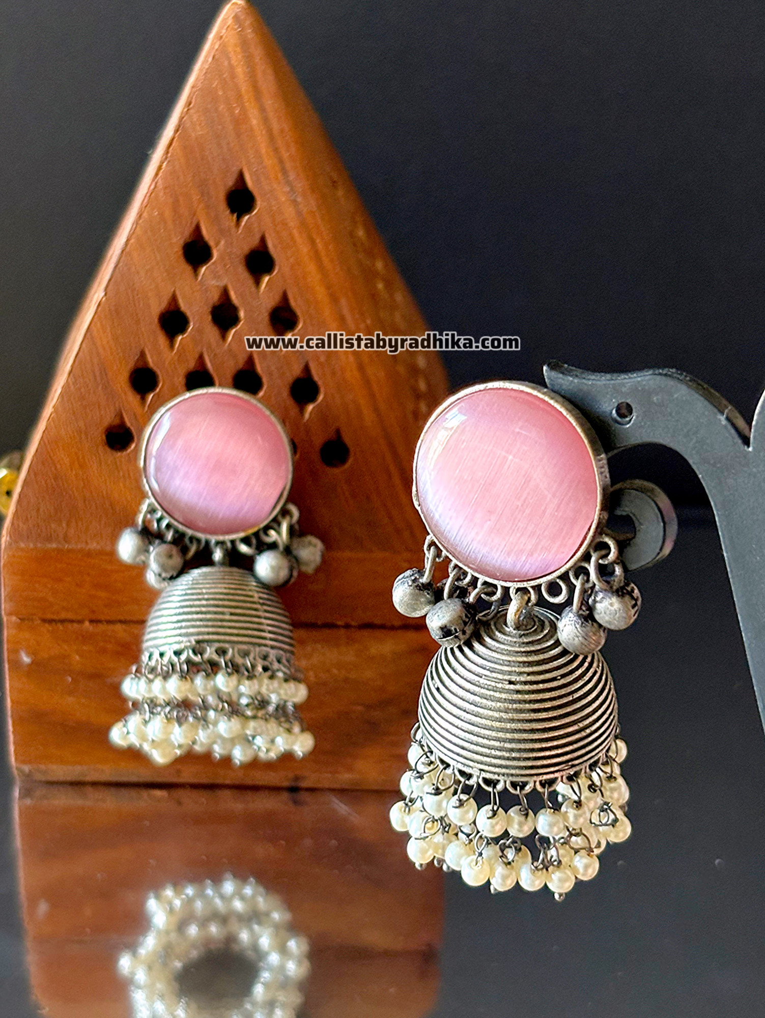 Silver Replica Jhumka
