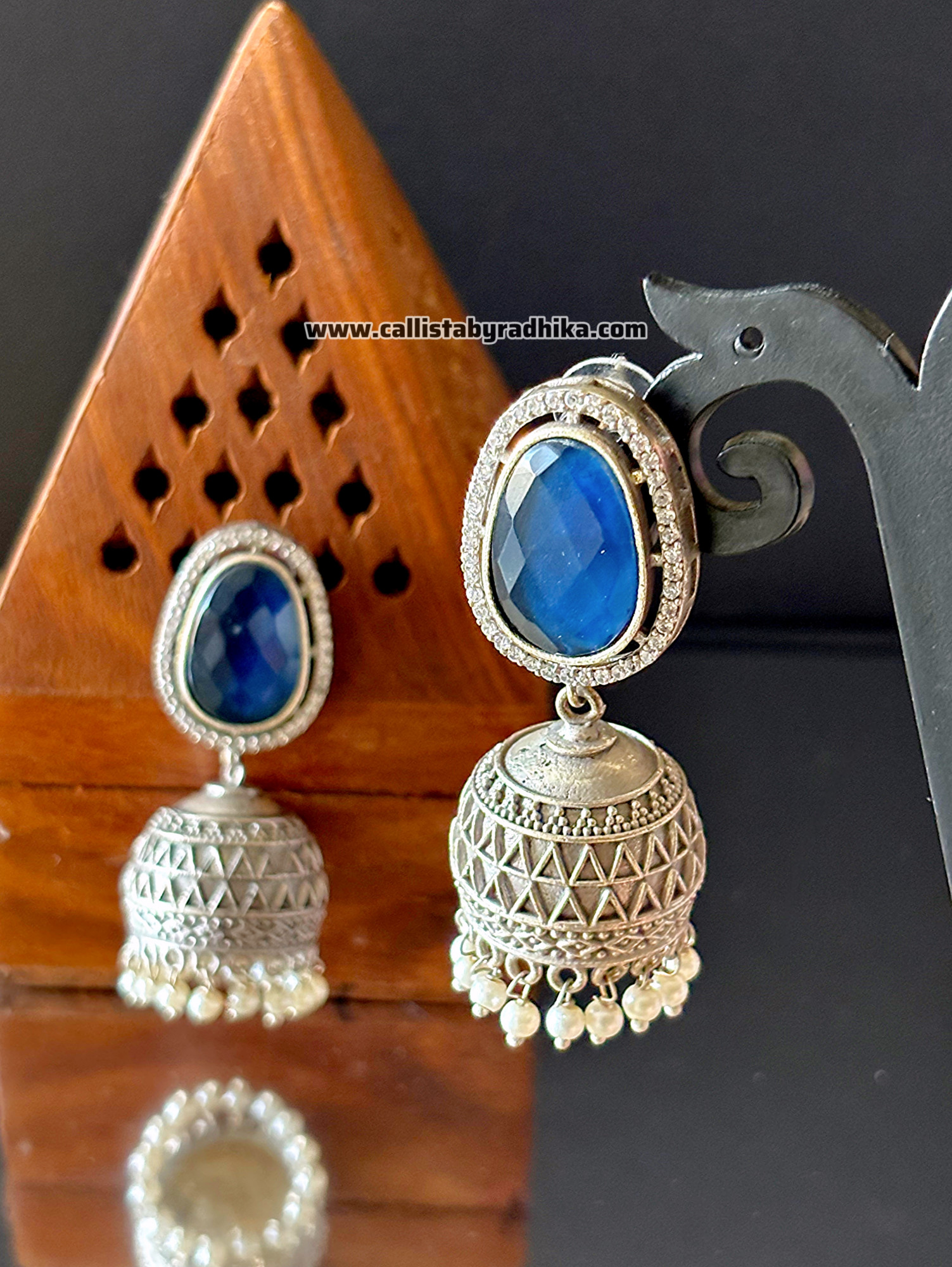 Silver Replica Jhumka
