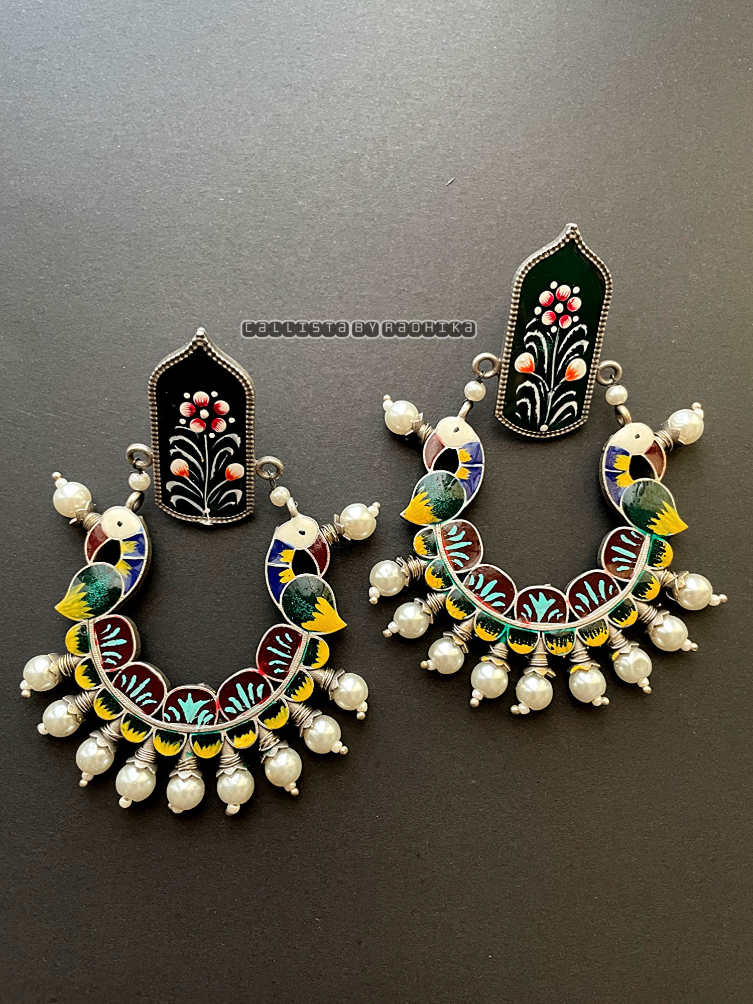 Hand-painted Earrings (HPE-039)