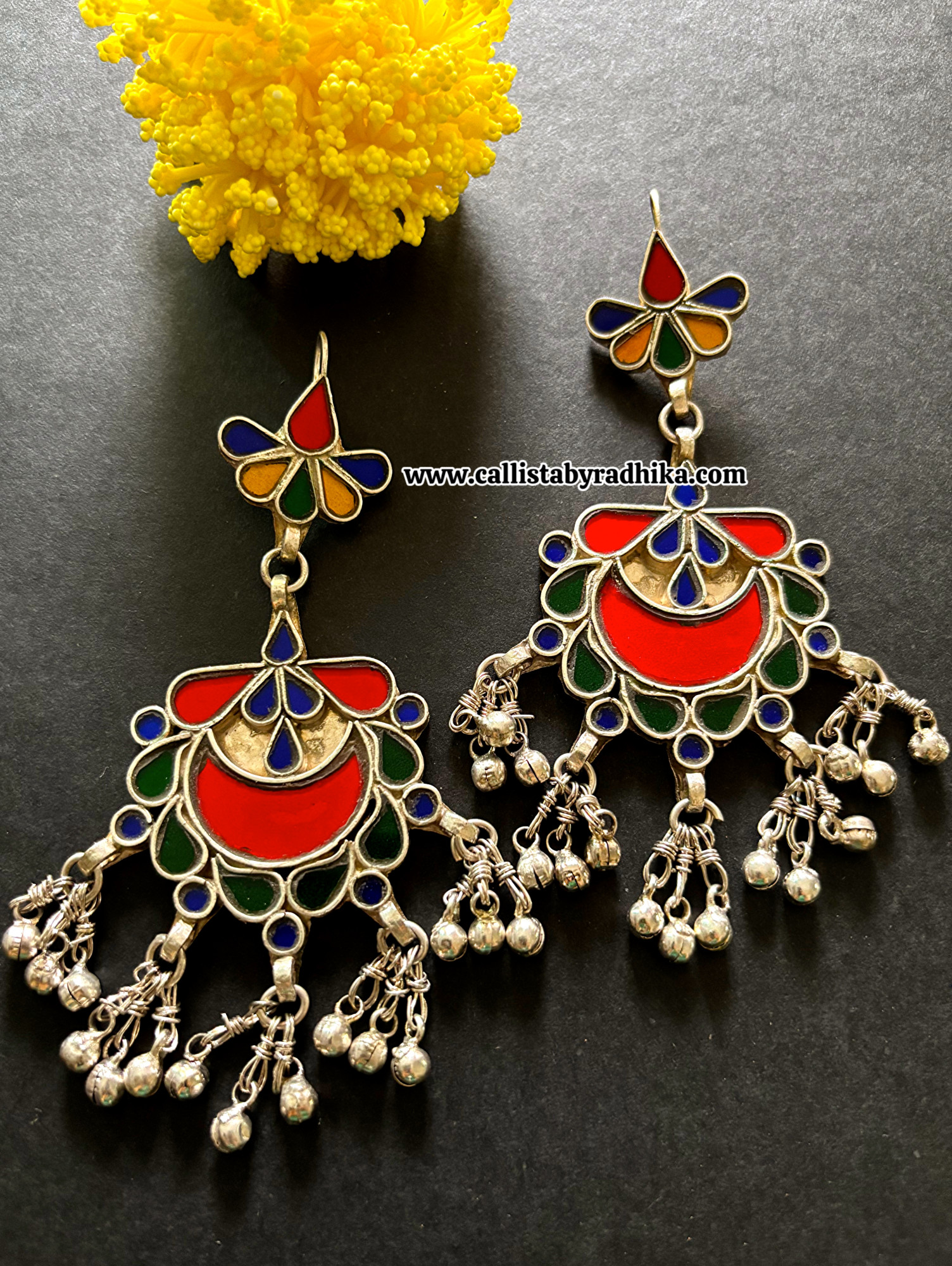 Real Glass Earrings