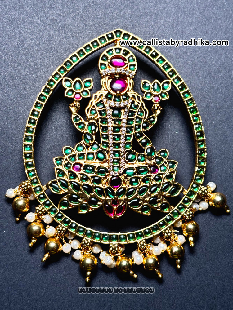 Image of Maha Laksmi Gold Polish Pendant (GPP-014)