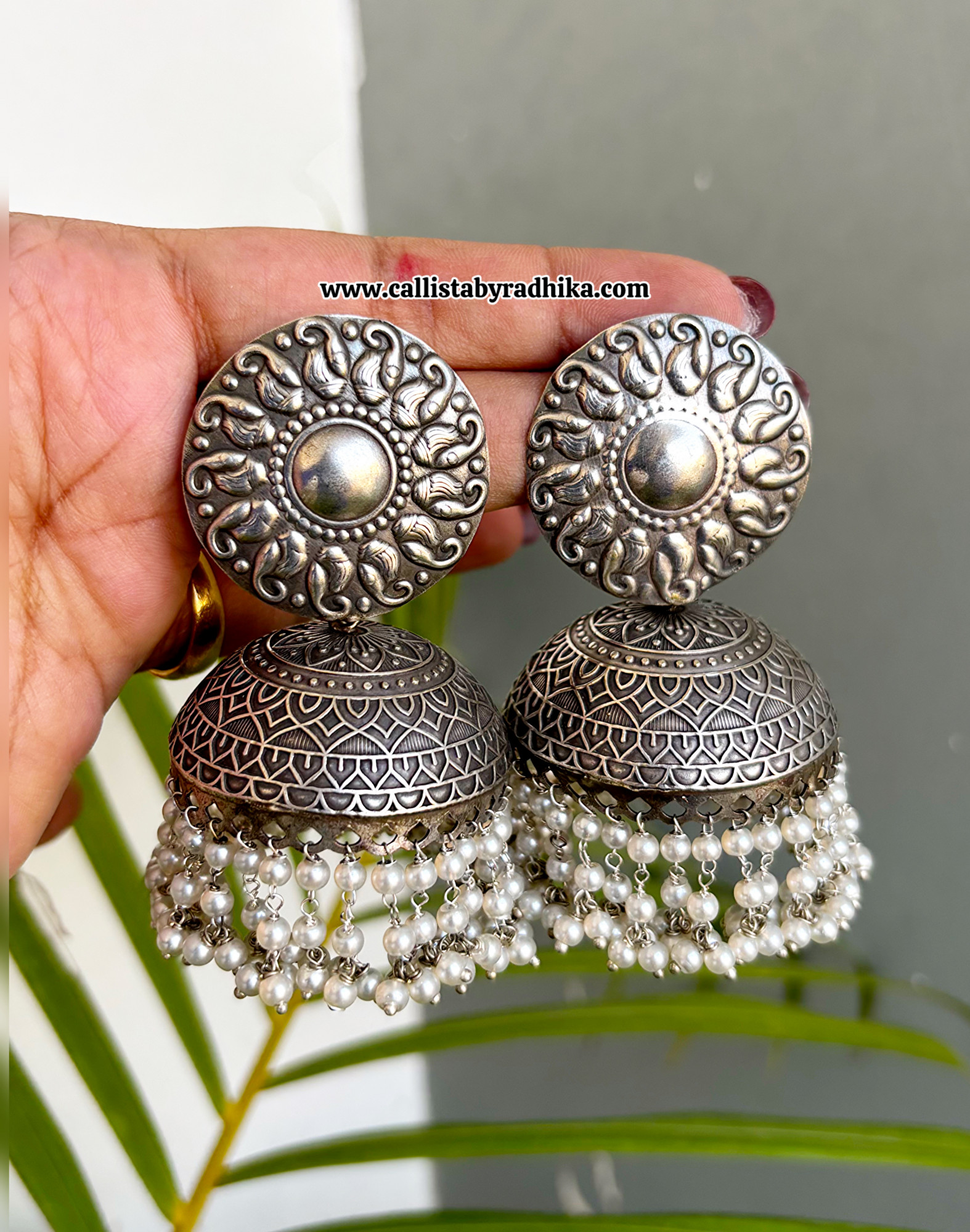 Pearl Lehariya Jhumka
