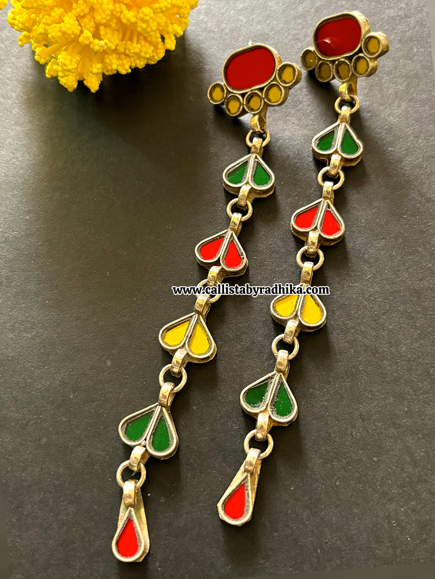 Real Glass Earrings