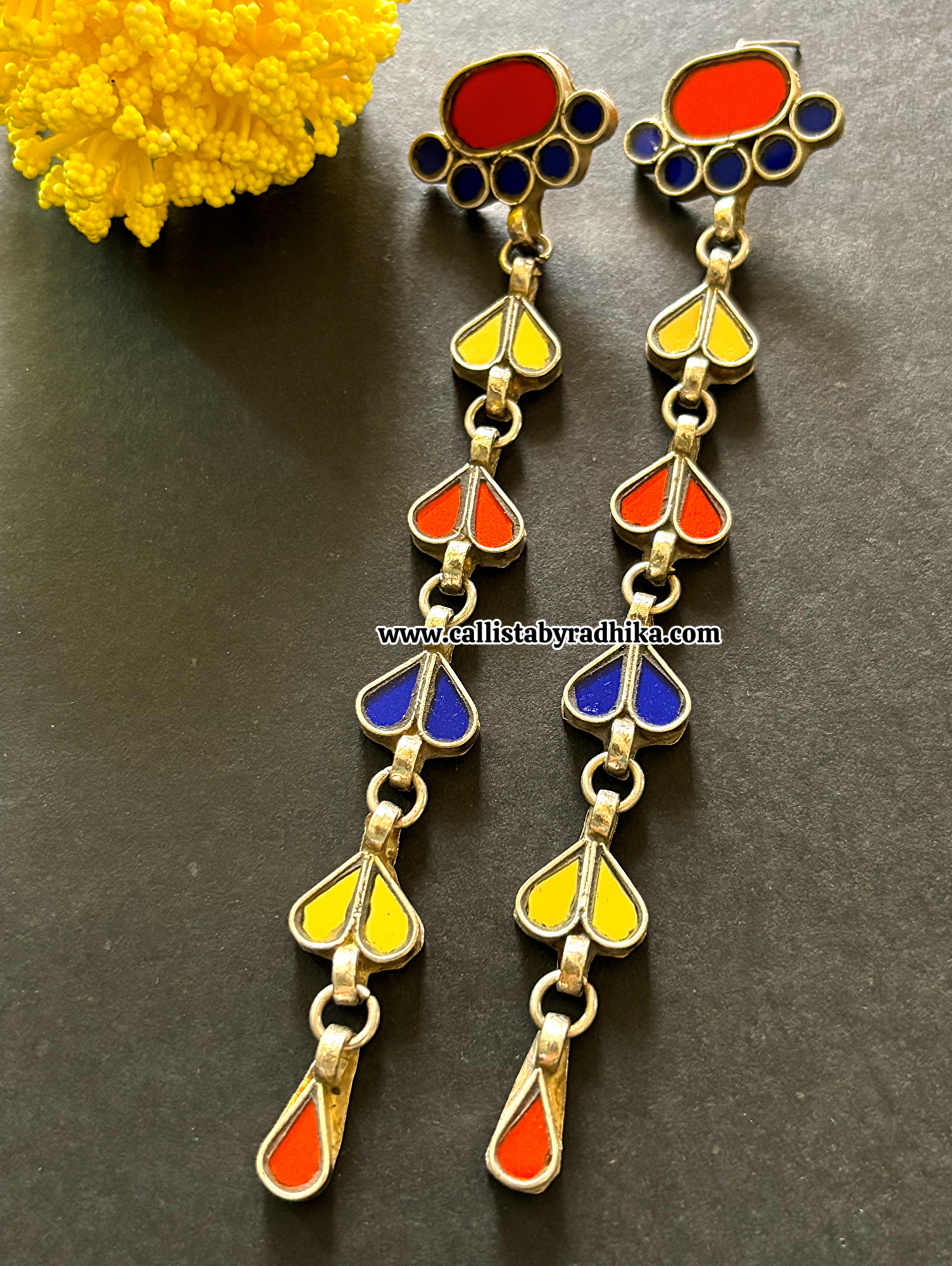 Real Glass Earrings