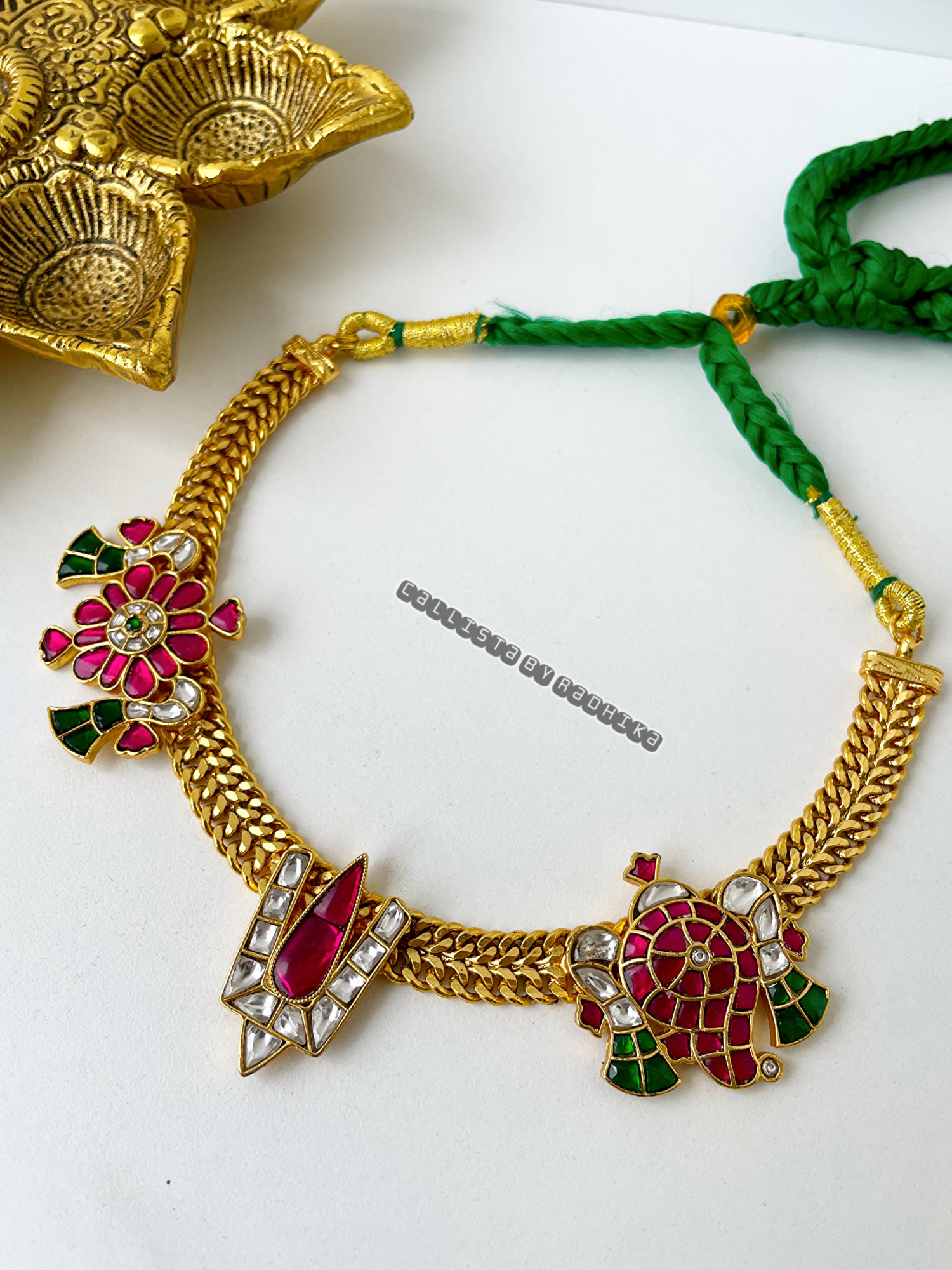 Jadau Kundan Neckpiece (CG-120)