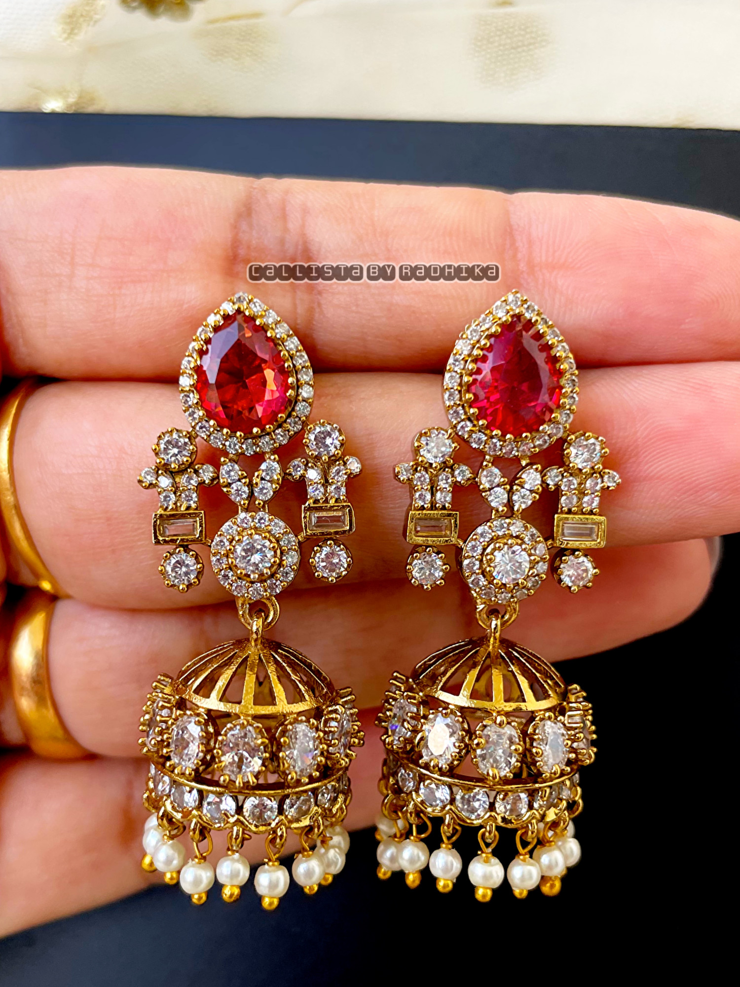 Gold Polish Earring (GPE-134)